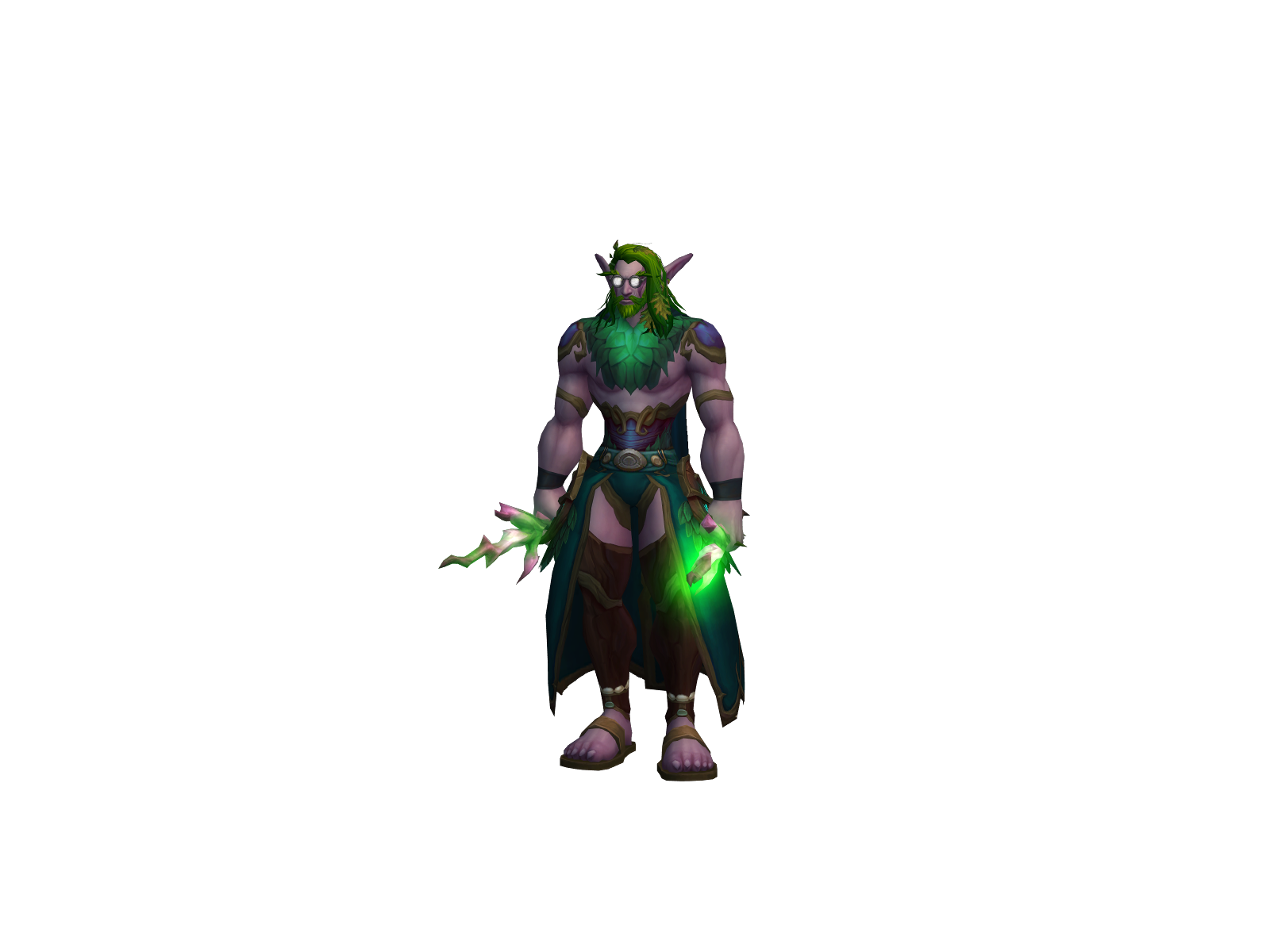 Treepoker 3D character render
