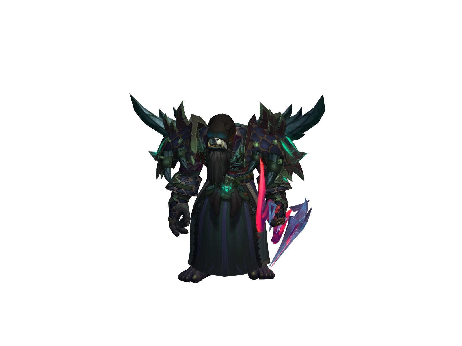 Hemlockk 3D character render