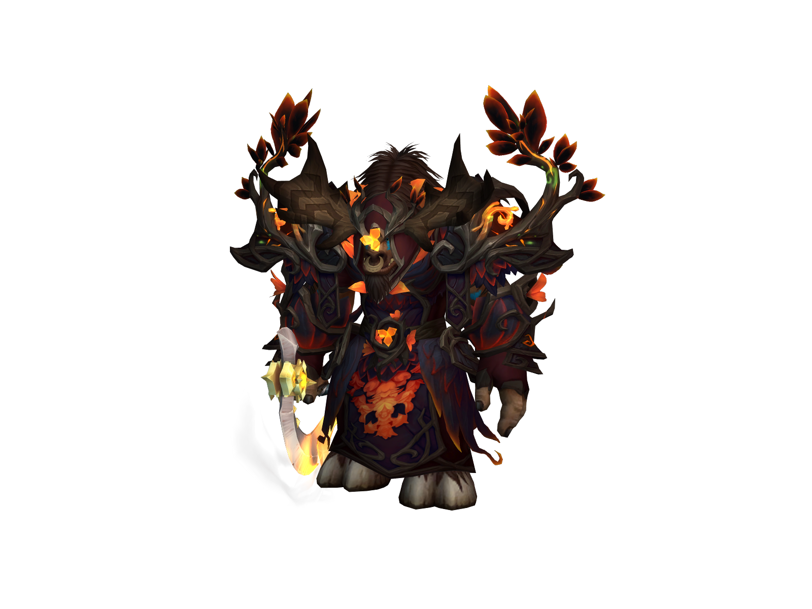 Çowruption 3D character render