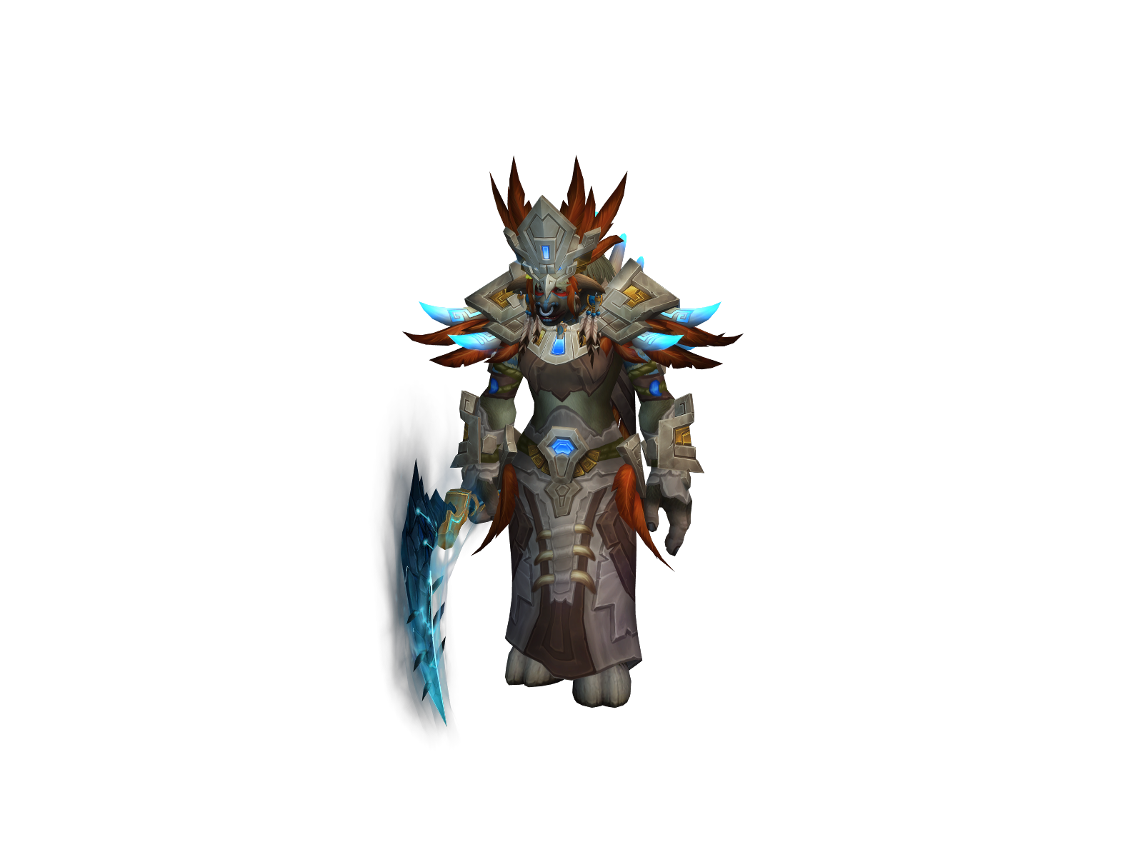 Icyudders 3D character render