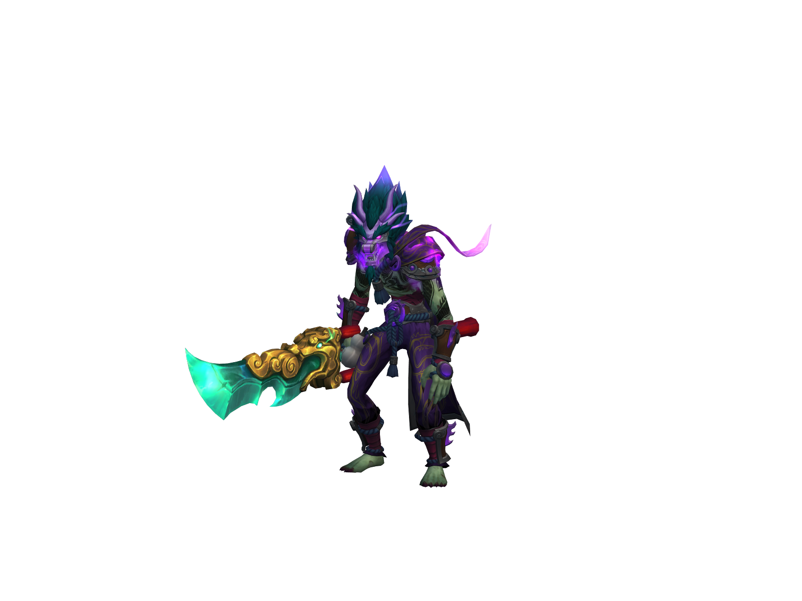 Gojizen 3D character render