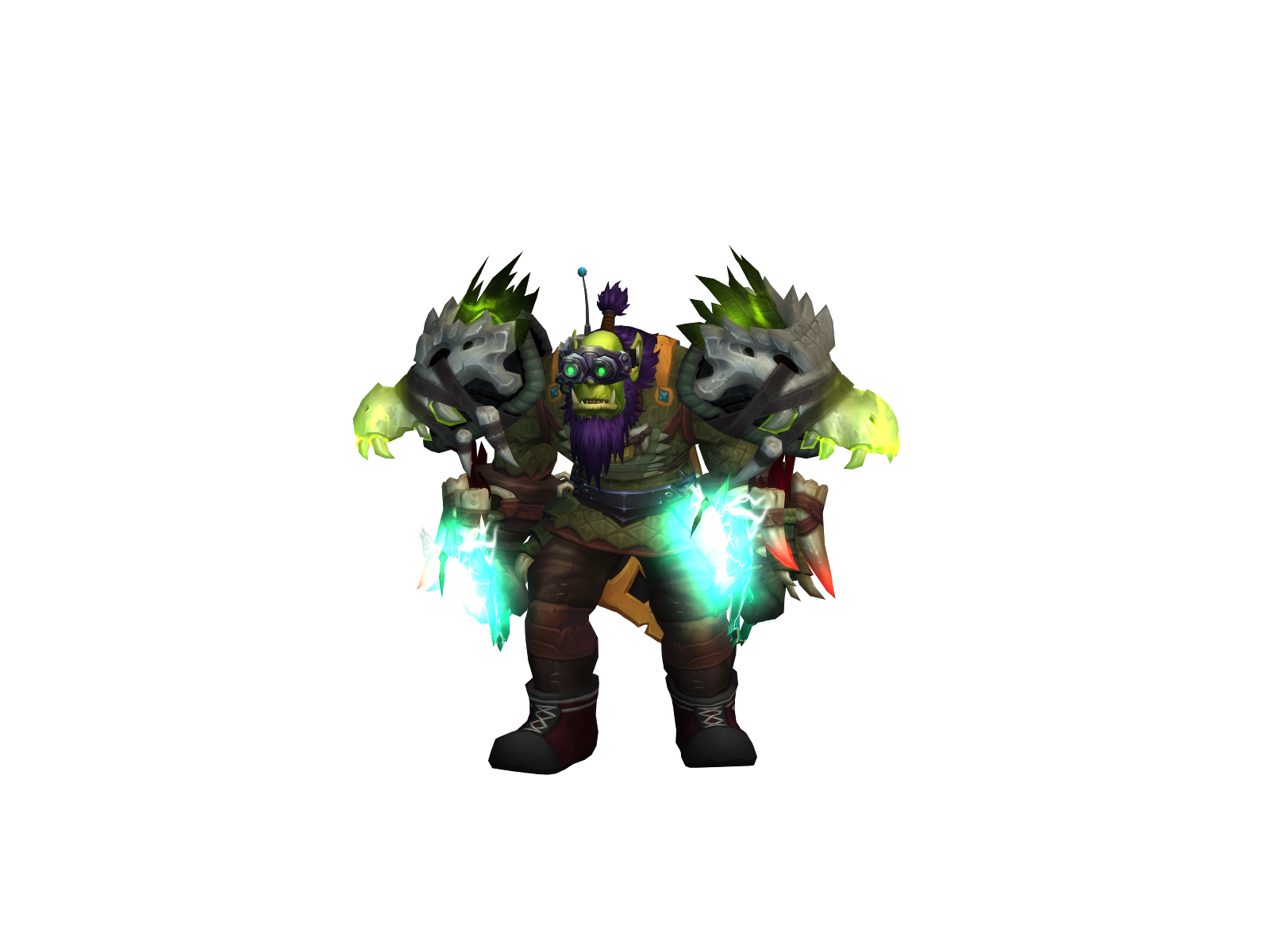 Evilmon 3D character render