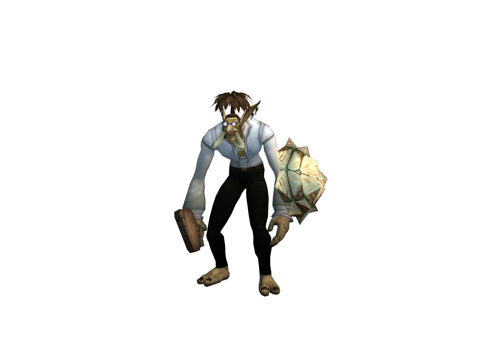 Totuma 3D character render
