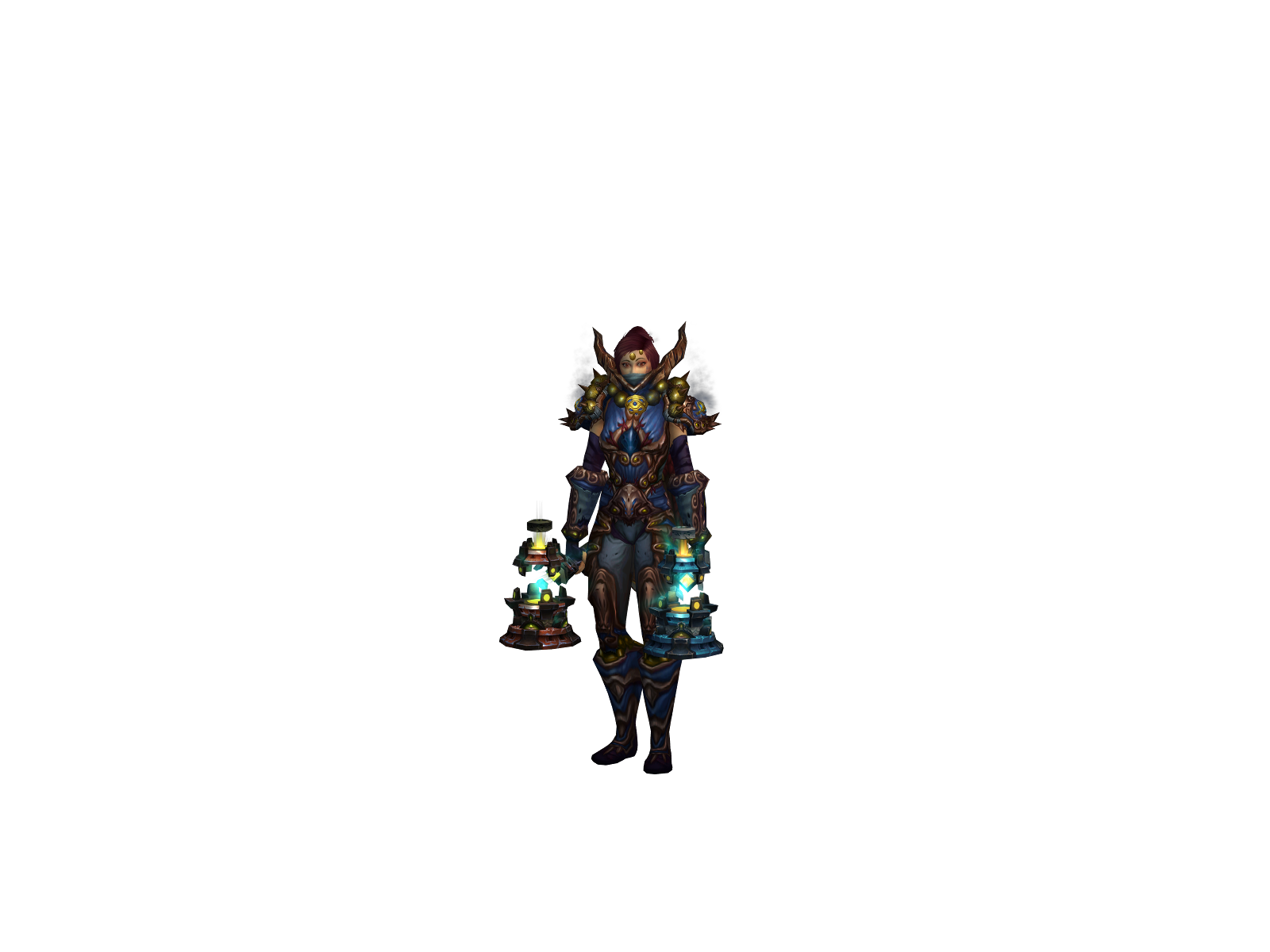 Iolez 3D character render