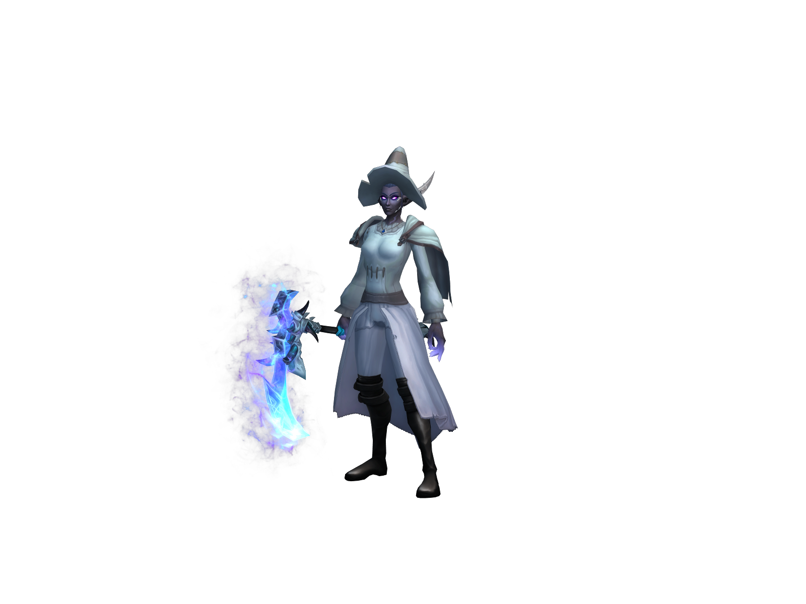 Forst 3D character render