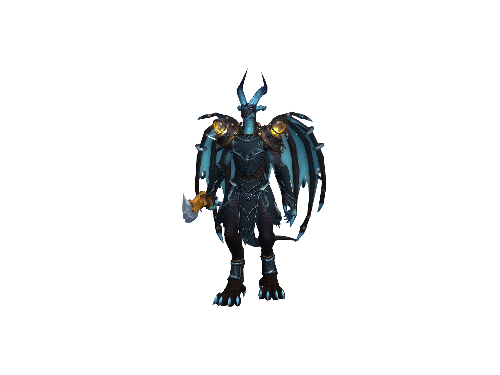Rígs 3D character render