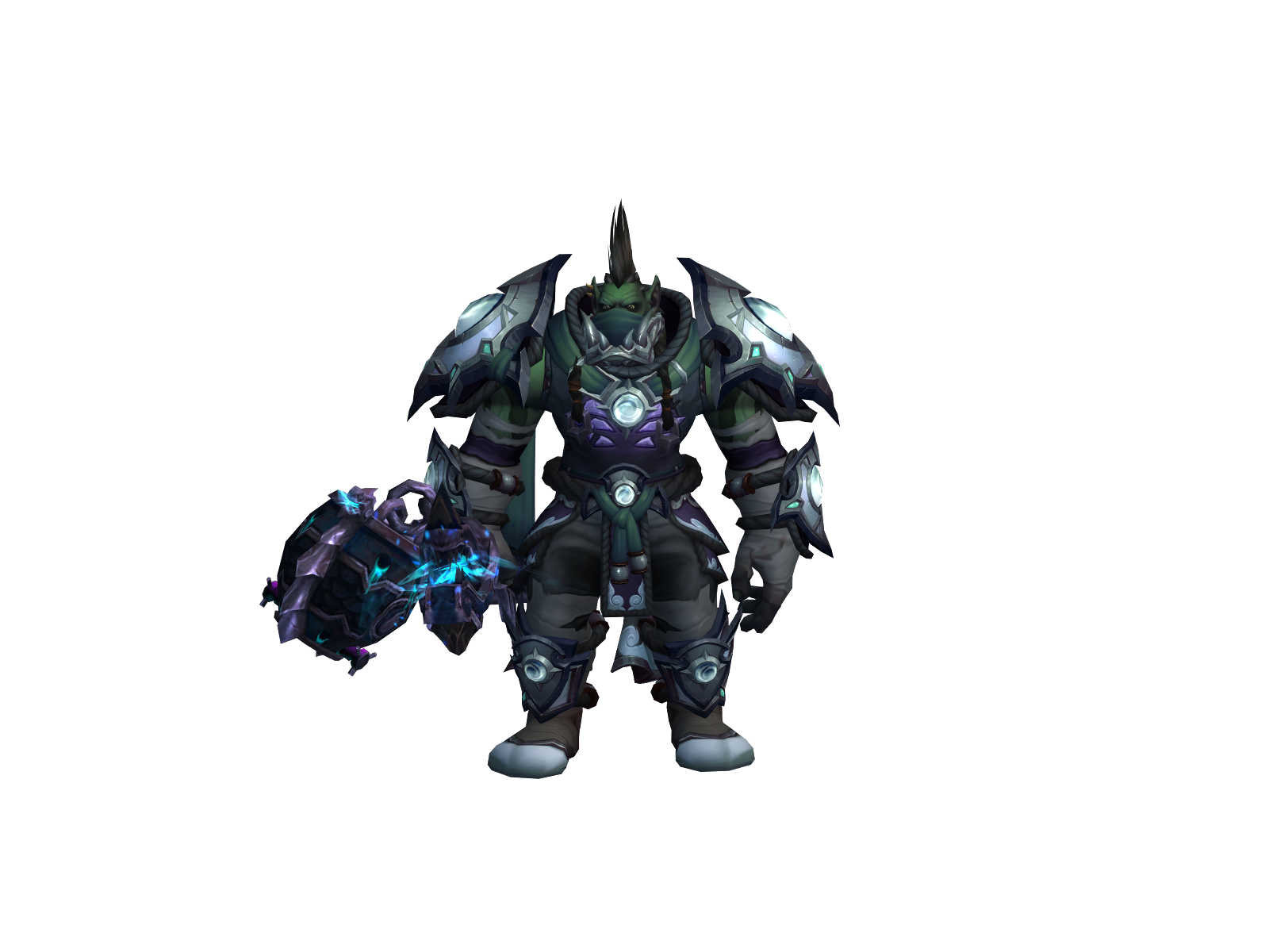 Gobbler 3D character render