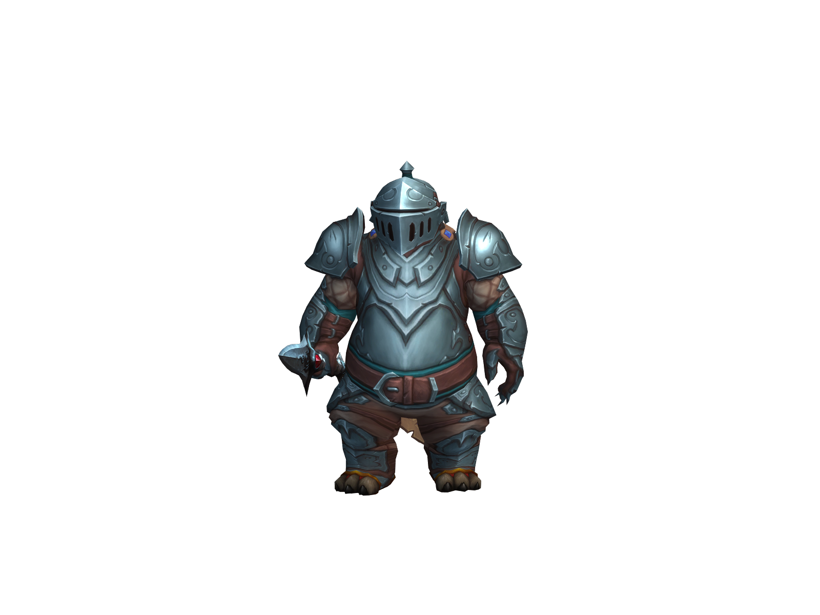 Rawdogbandit 3D character render