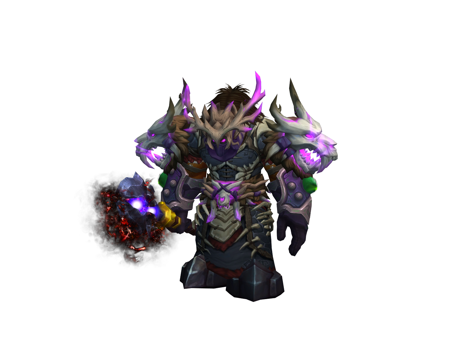 Crashngroots 3D character render