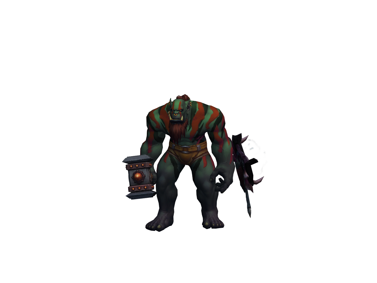 Zbawca 3D character render