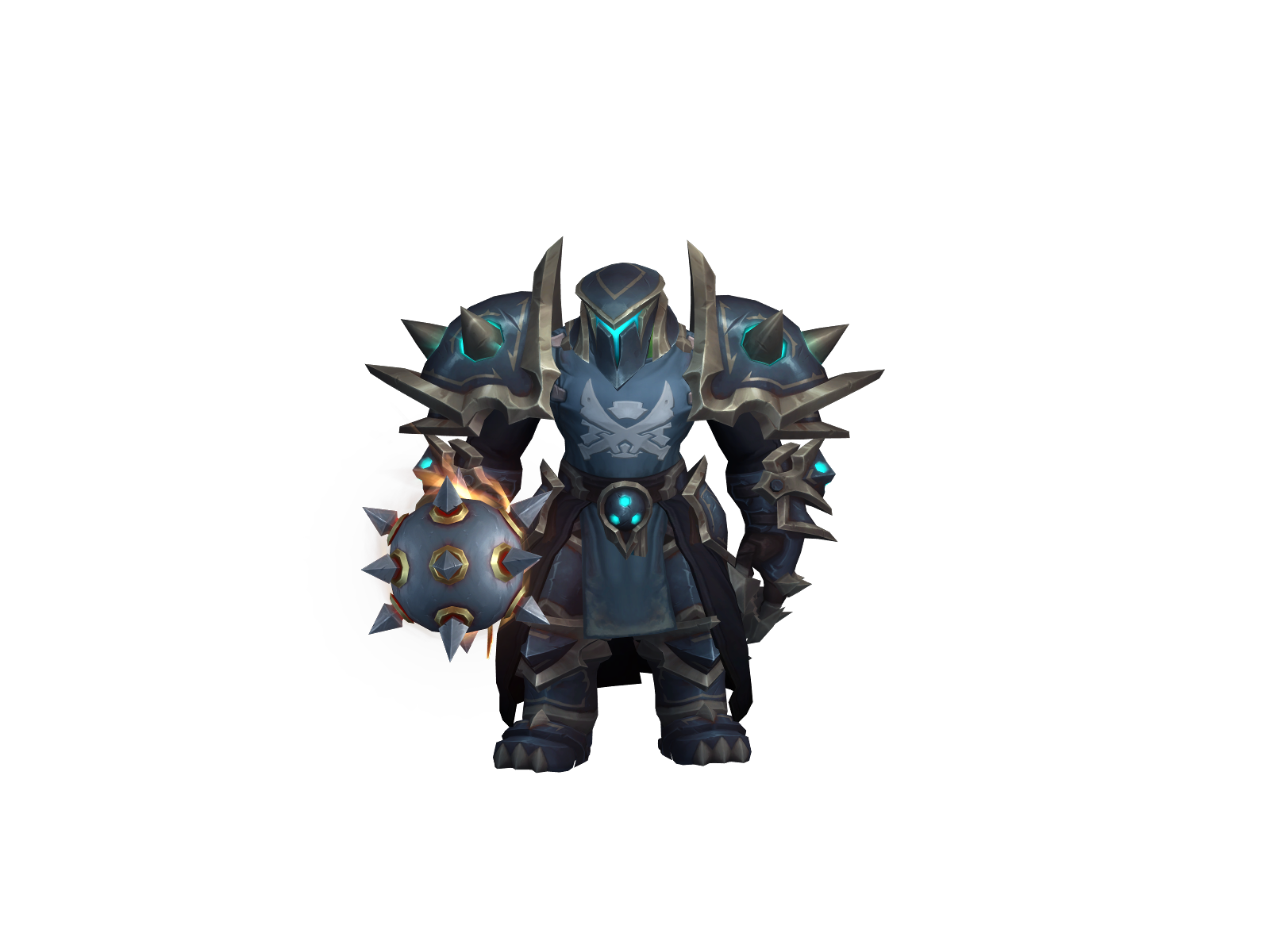 Mordii 3D character render