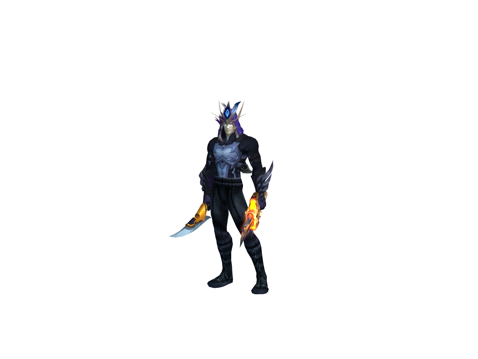 Onehandedman 3D character render