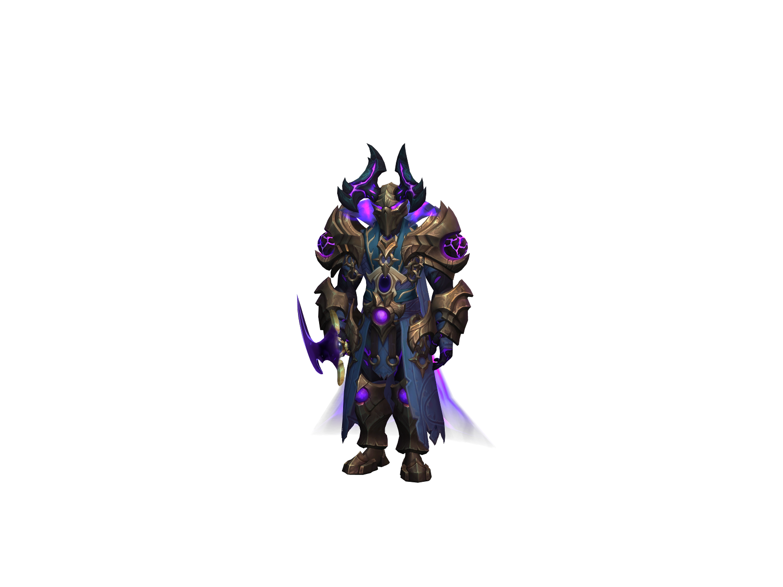 Skyfalls 3D character render