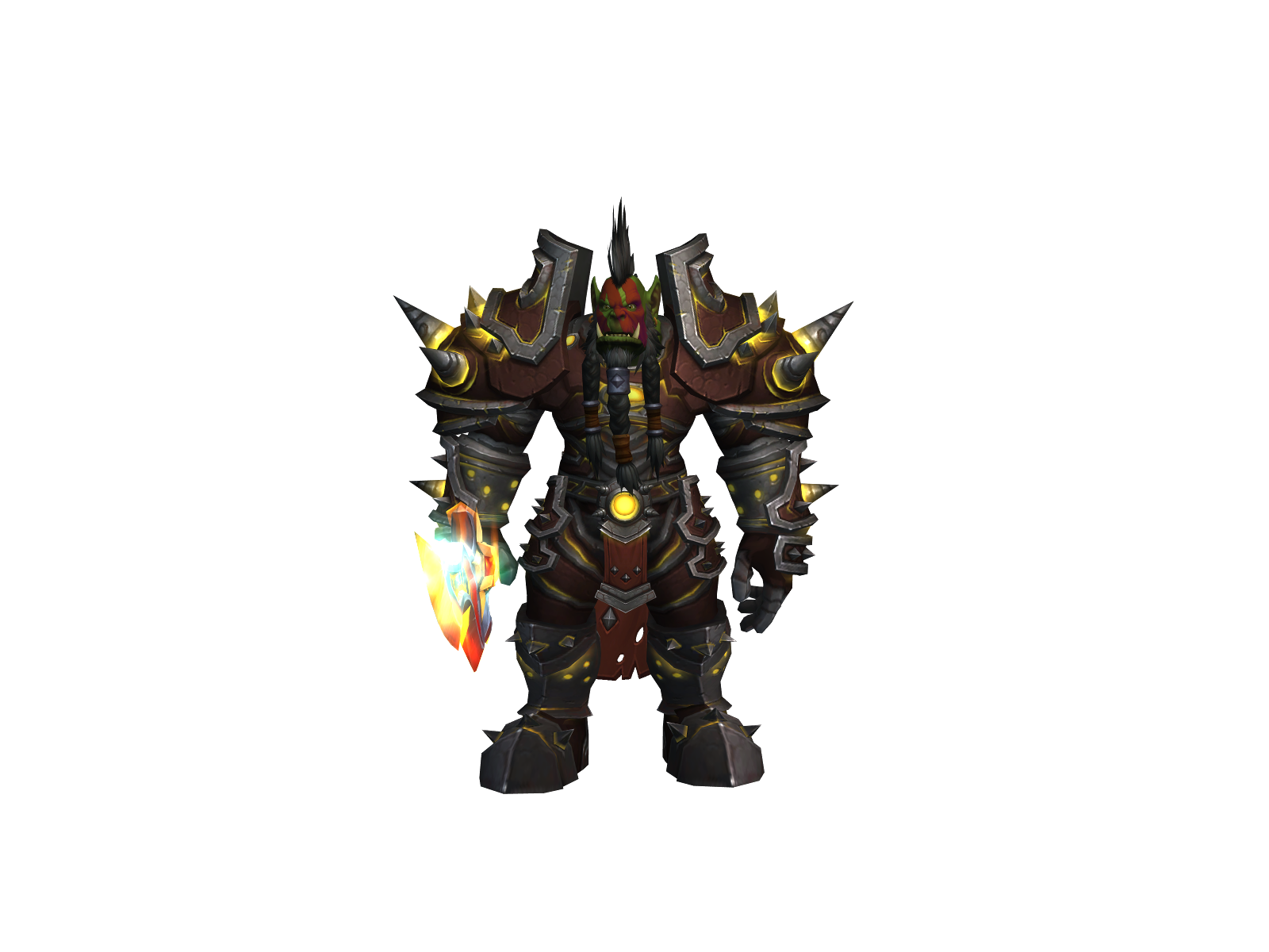 Busterbláder 3D character render