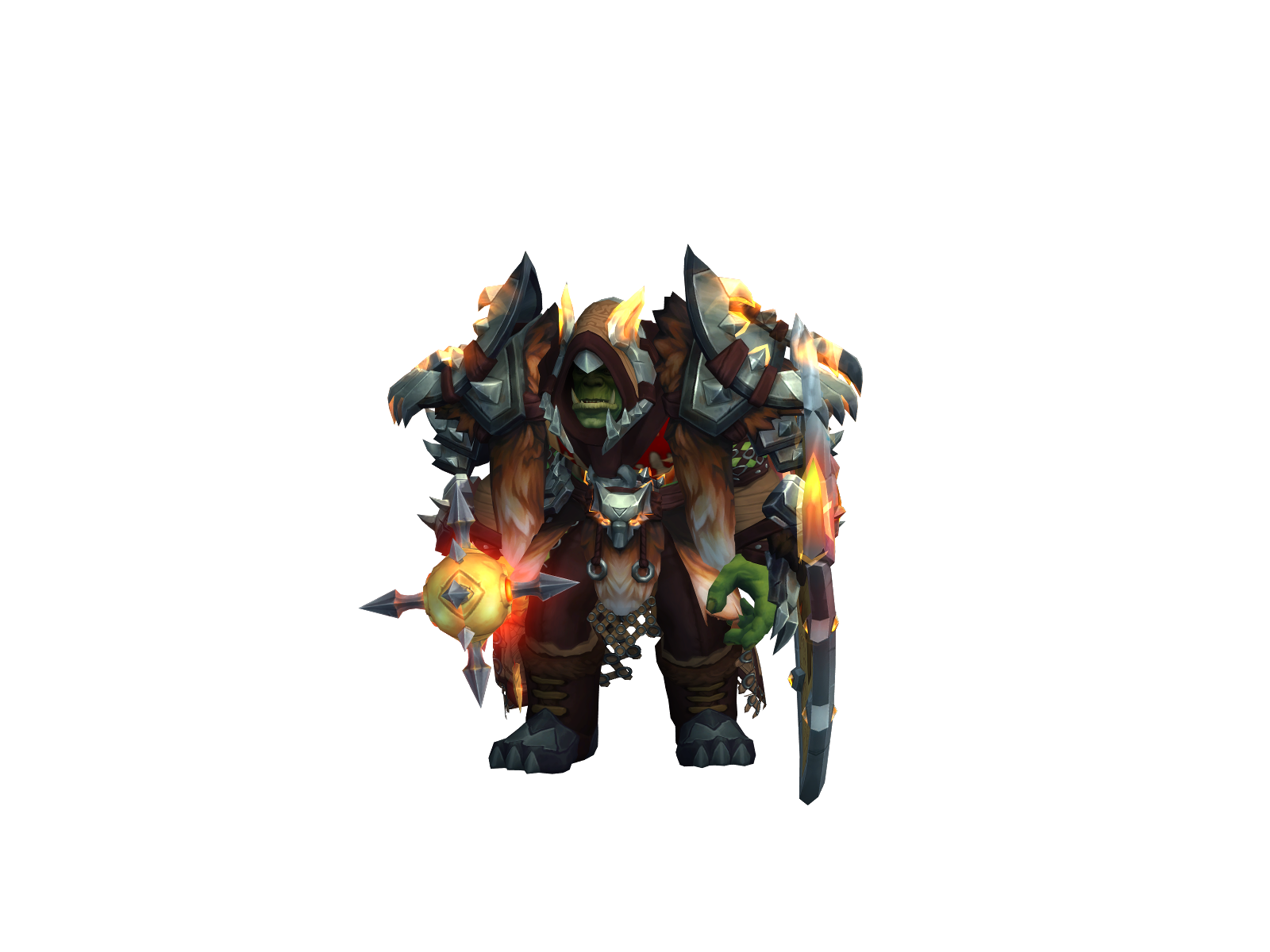 Shamull 3D character render
