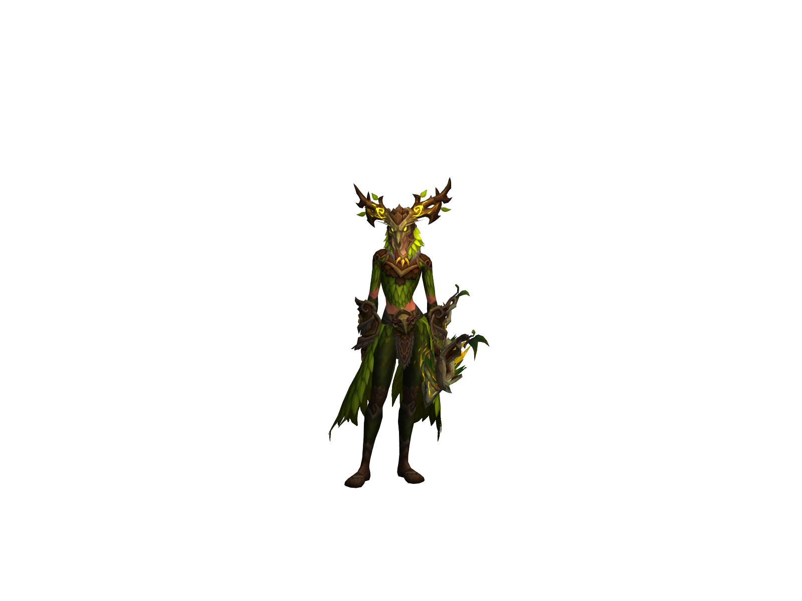 Fishermack 3D character render
