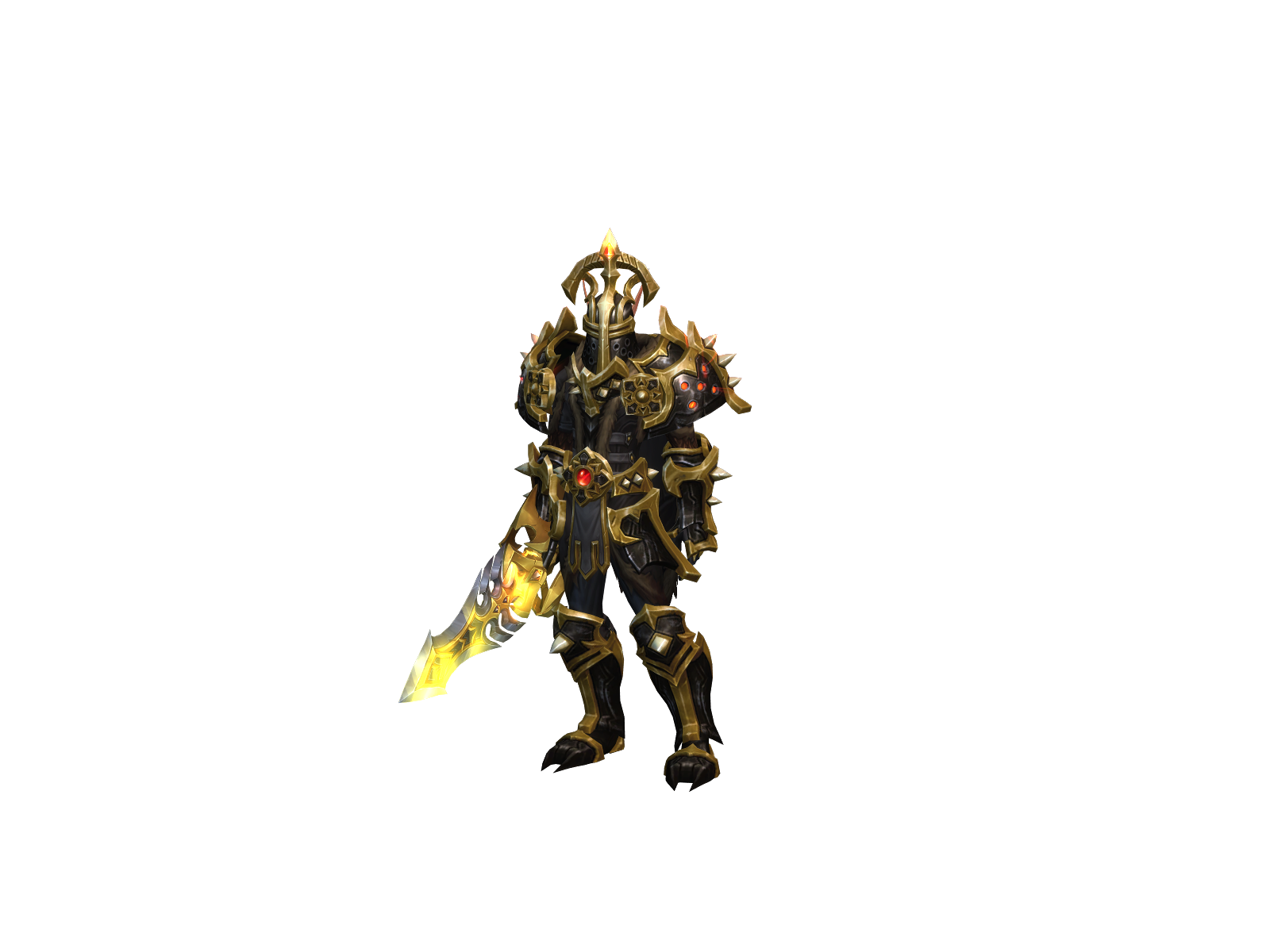 Sanielor 3D character render