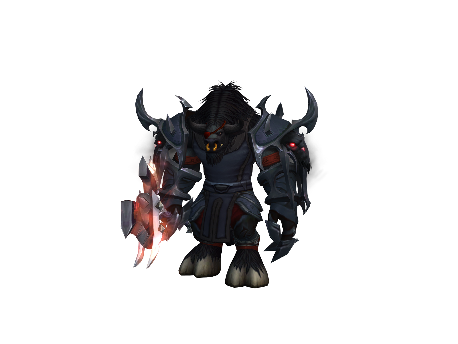 Häteful 3D character render