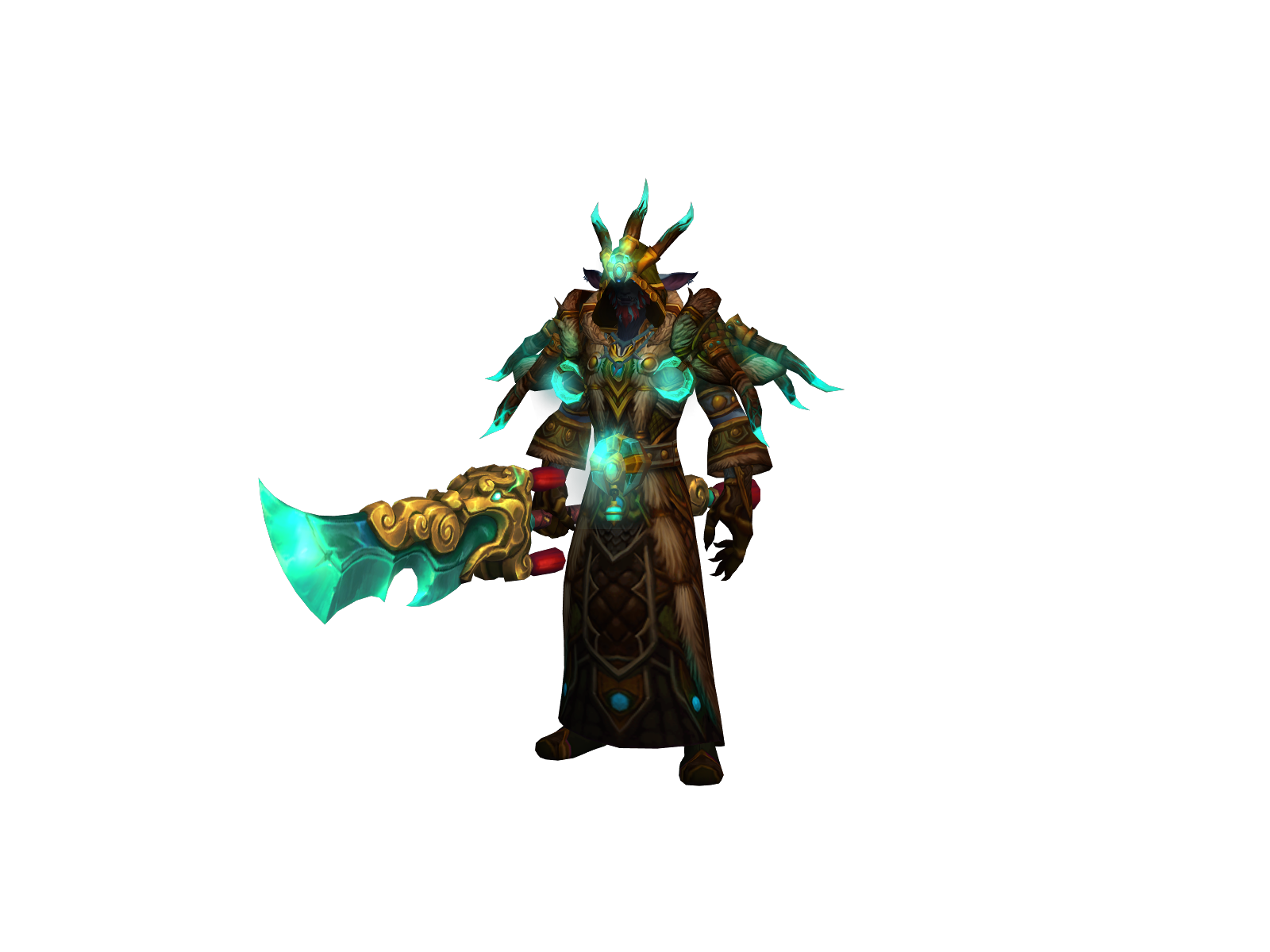 Halleebearie 3D character render