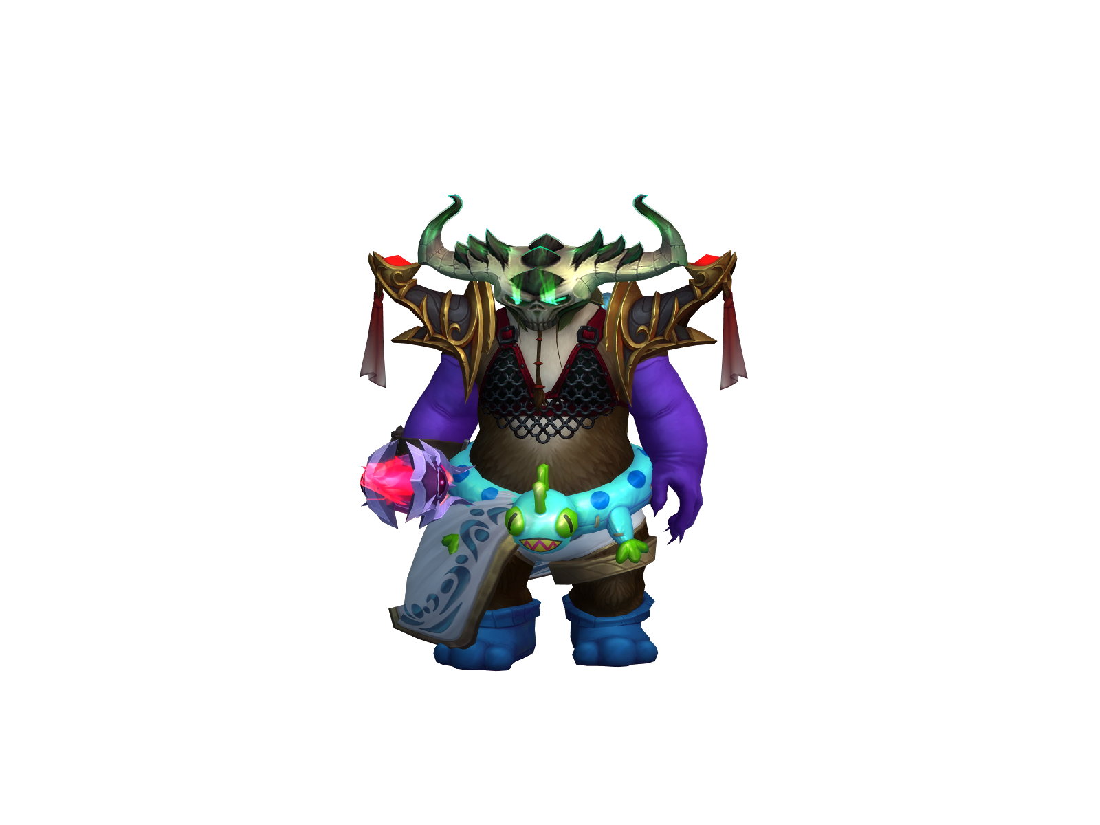 Baldstrong 3D character render