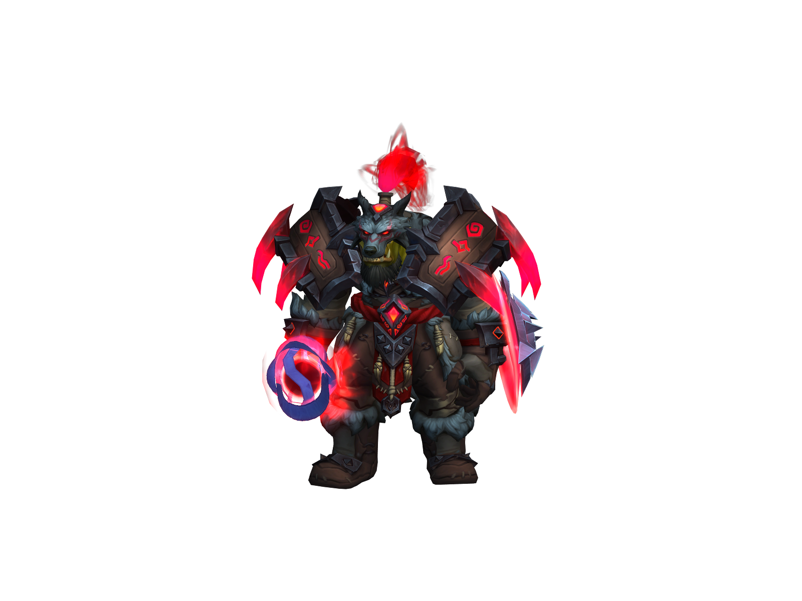 Shampewr 3D character render