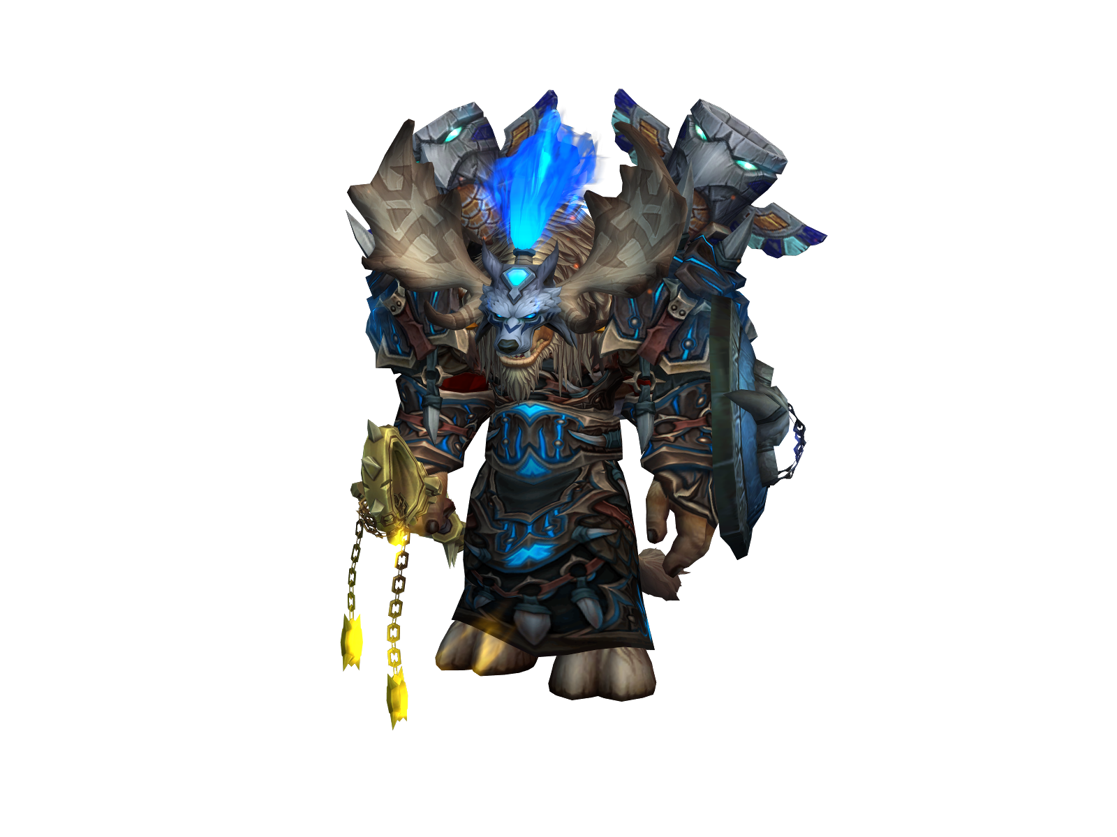 Sawsawòne 3D character render