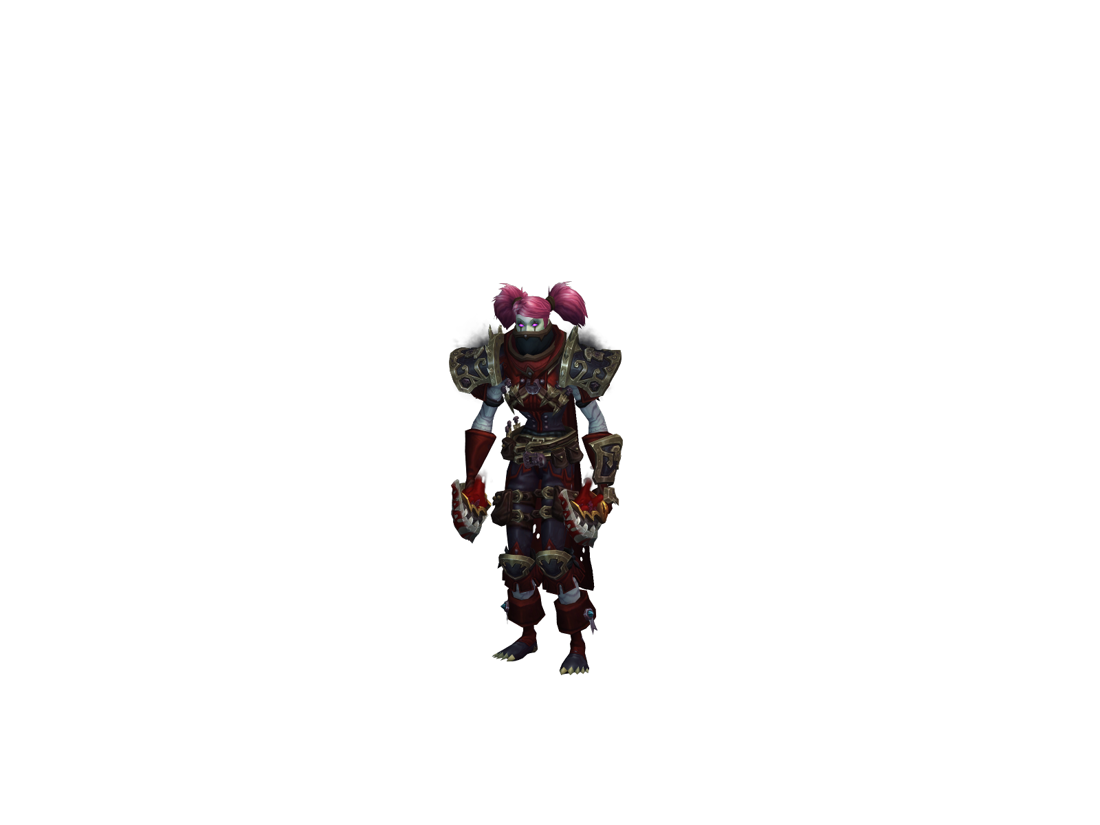 Gnawtygurl 3D character render