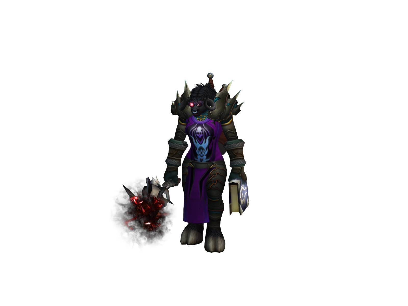 Radcowdiseas 3D character render