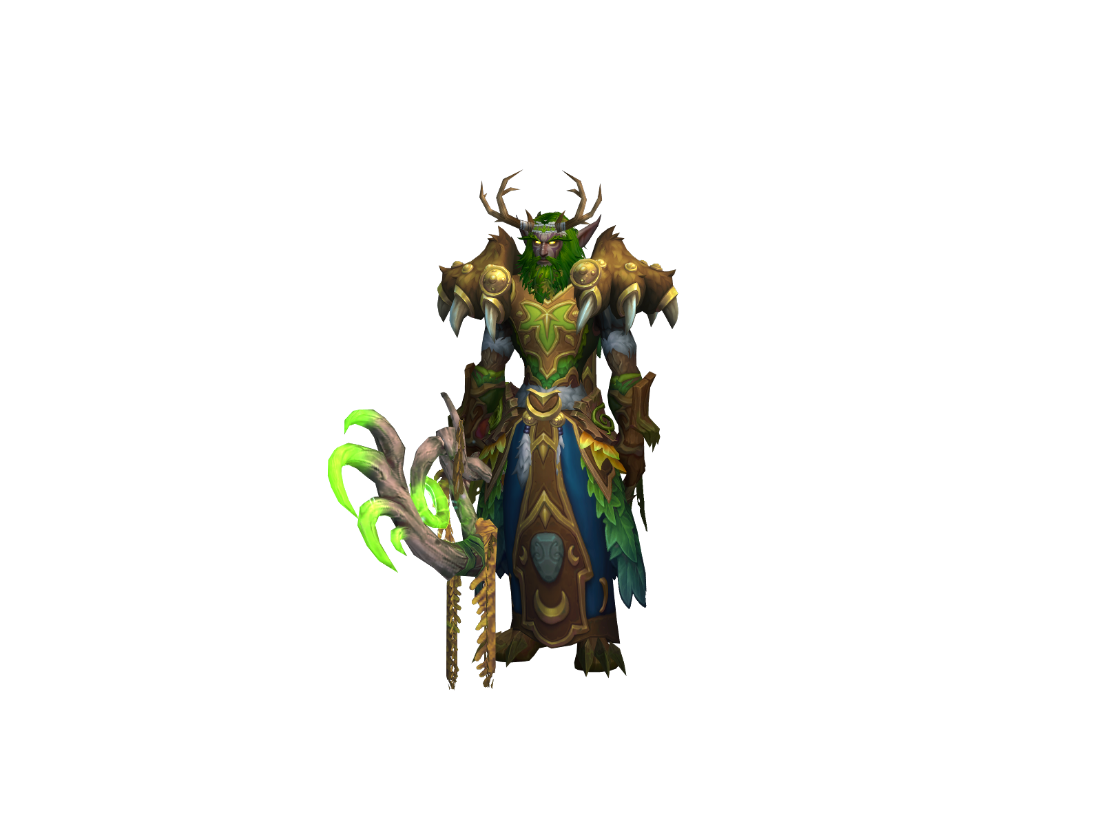 Rastamön 3D character render