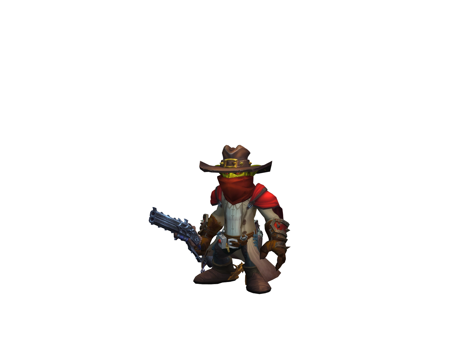 Rizzobang 3D character render