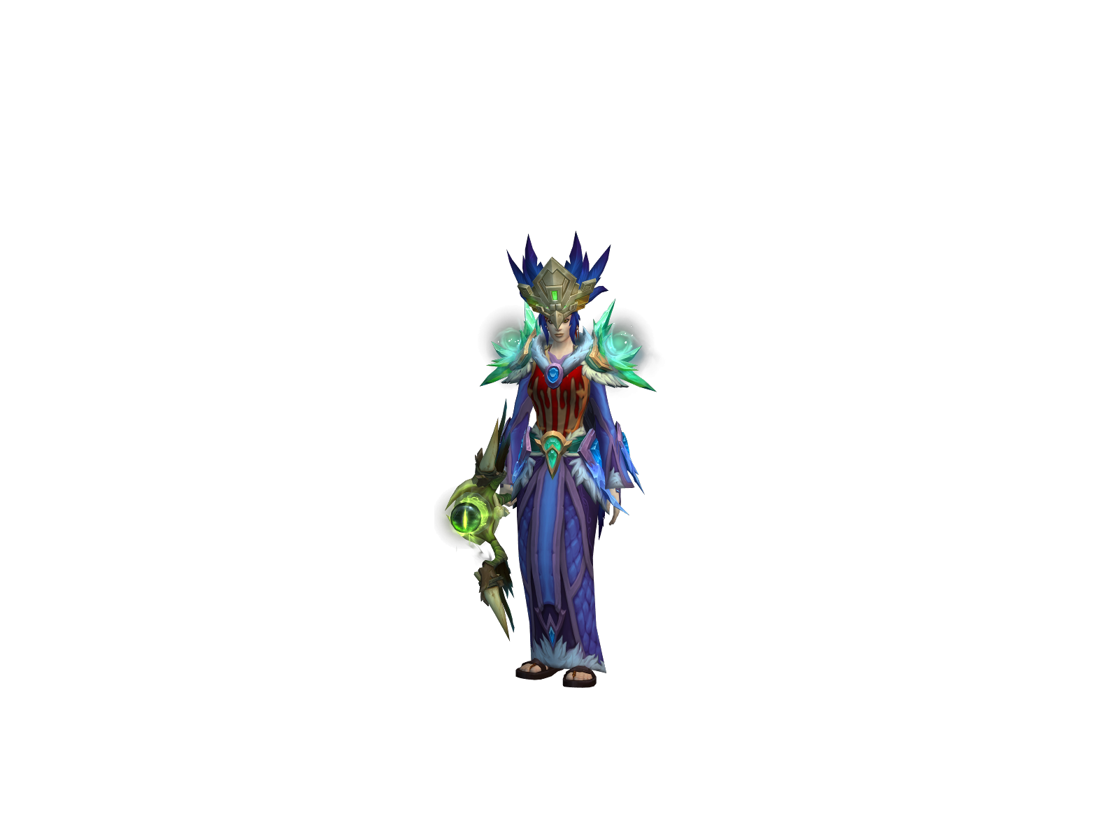 Femraage 3D character render