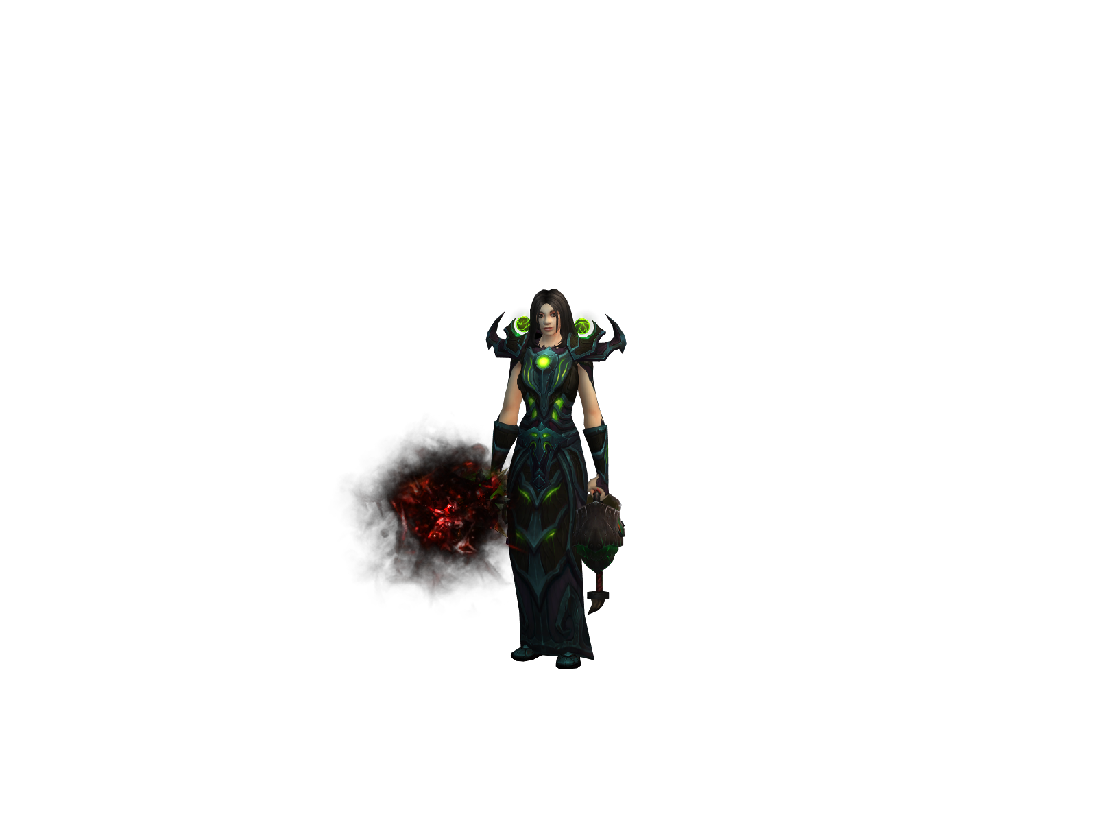 Grasp 3D character render