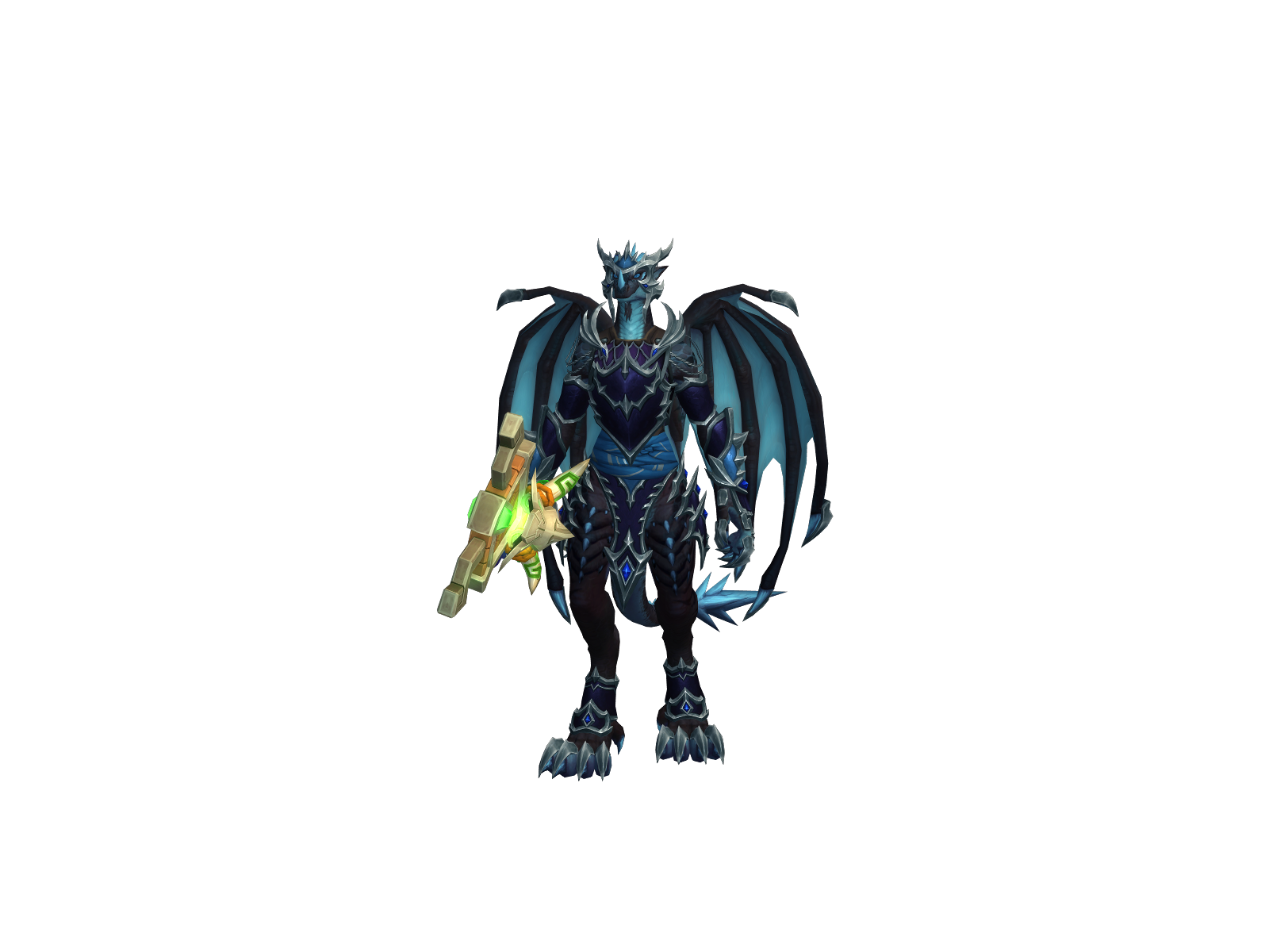 Dragonsfire 3D character render