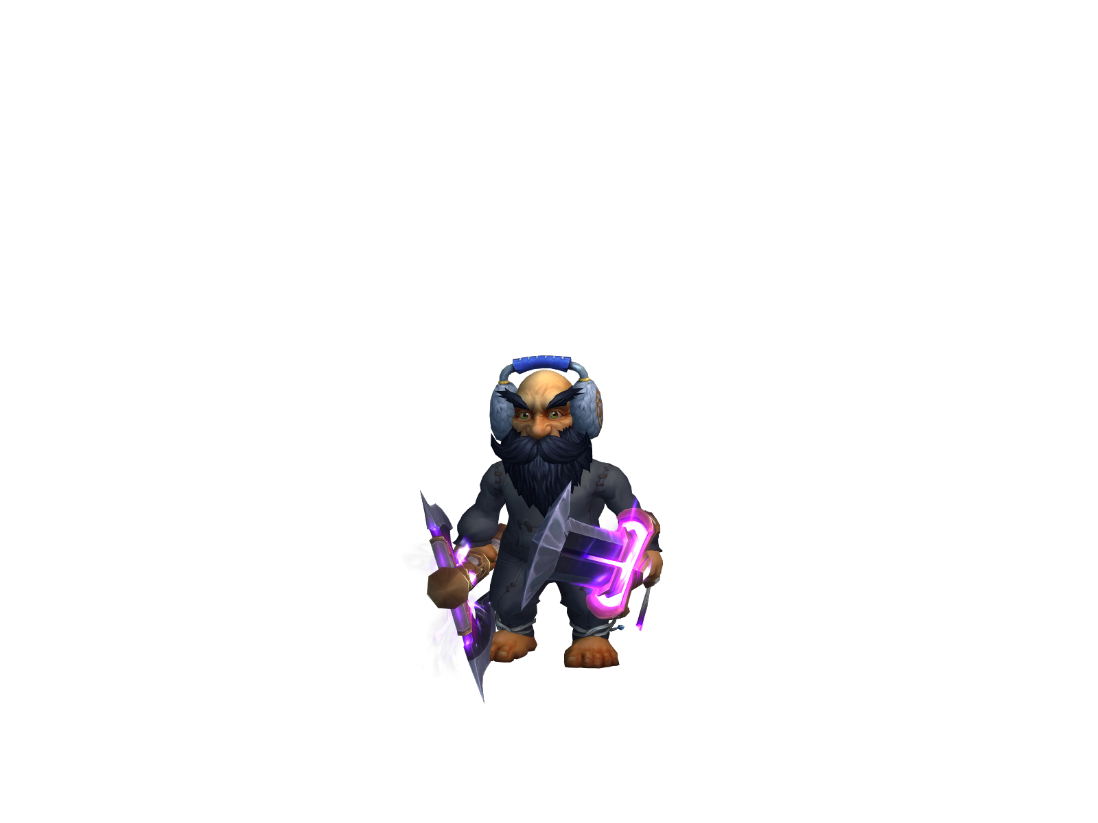 Eurff 3D character render