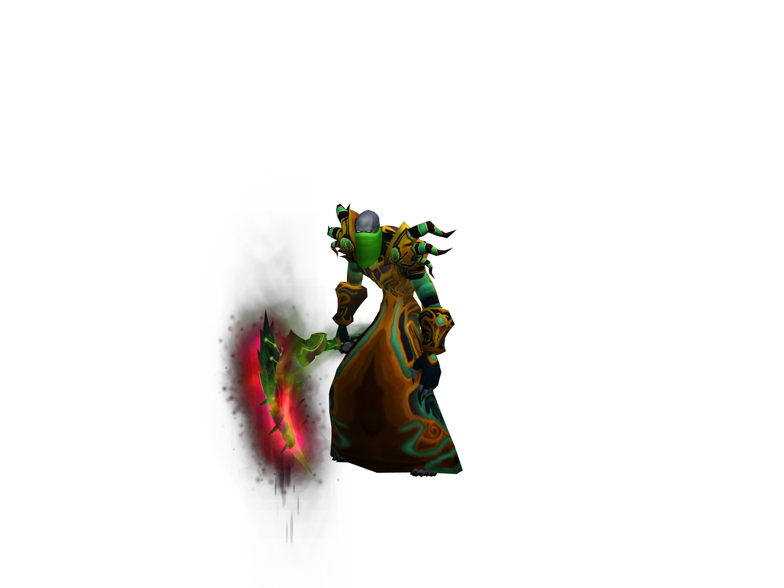 Manwê 3D character render