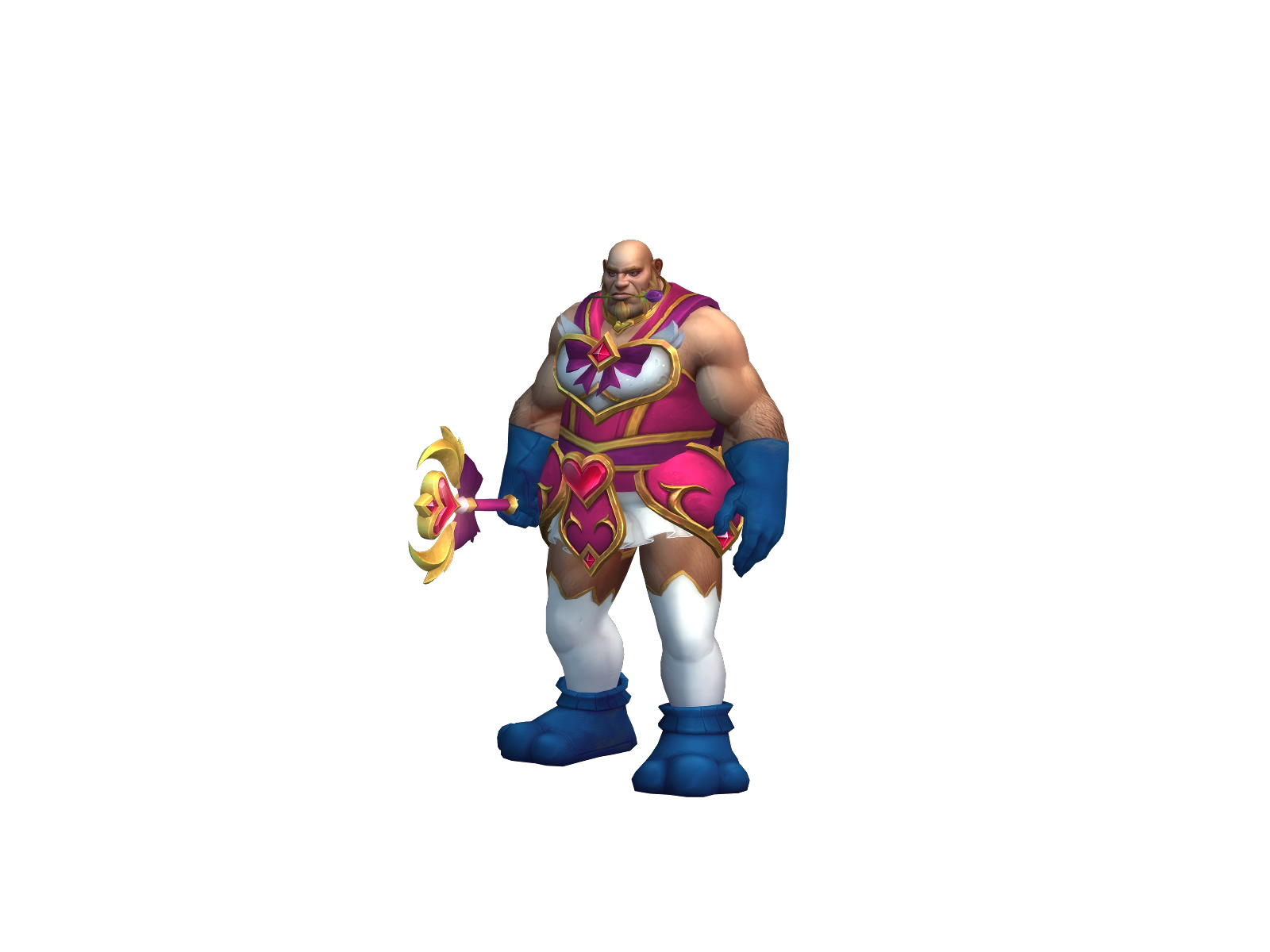 Boubouta 3D character render