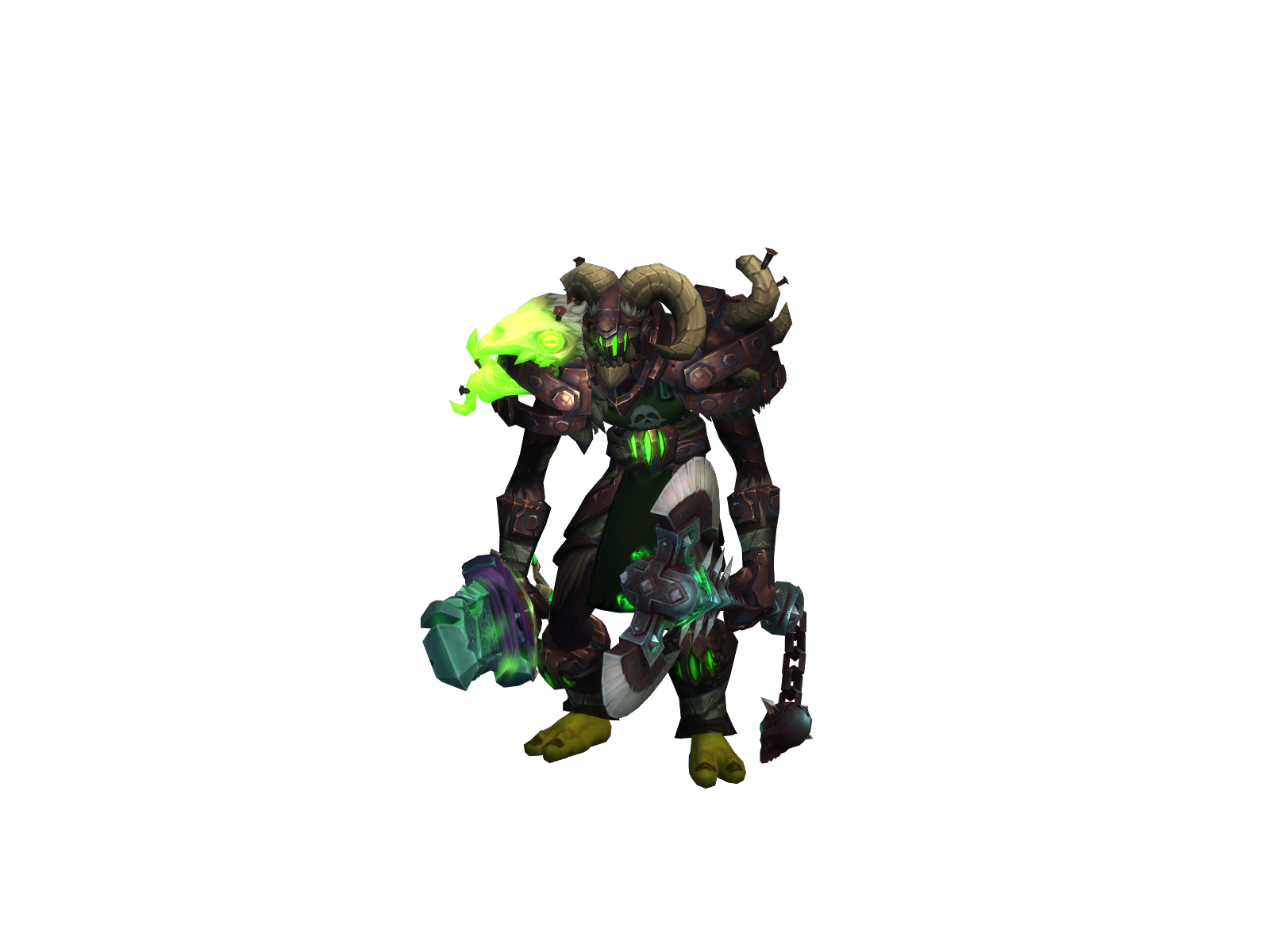 Skoggnir 3D character render