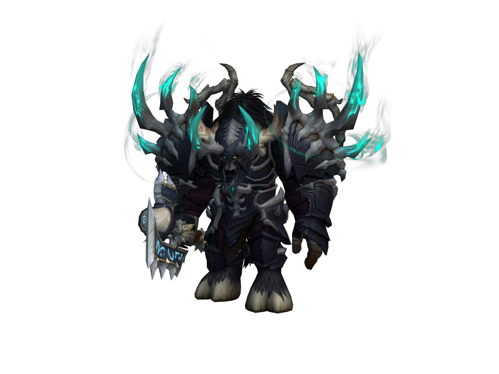 Mookron 3D character render