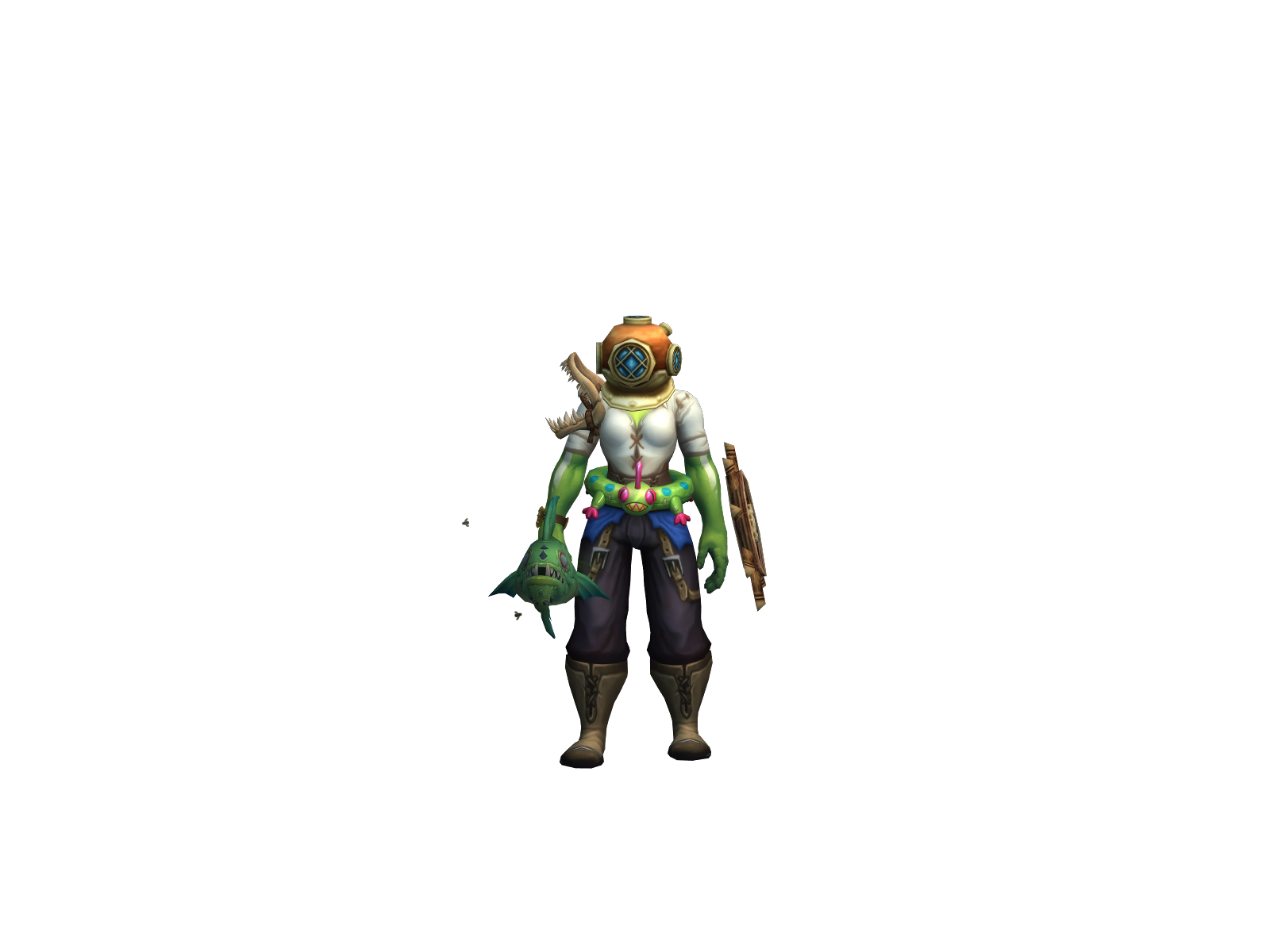 Thuntard 3D character render