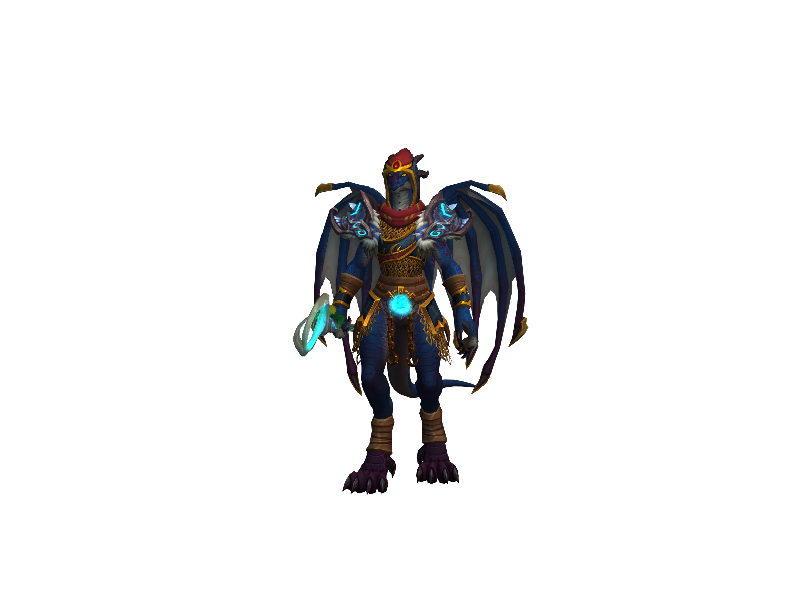Dragicus 3D character render