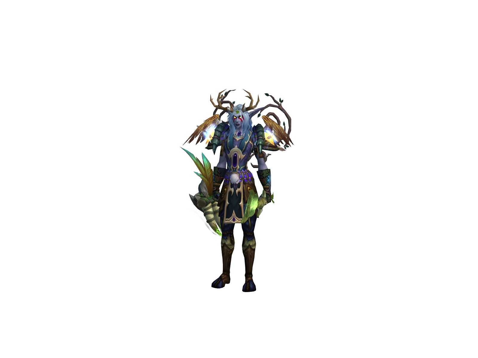 Léafeon 3D character render