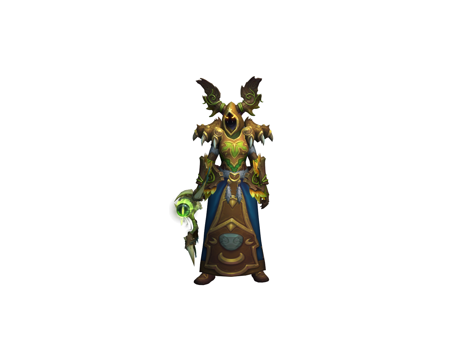 Wisterian 3D character render