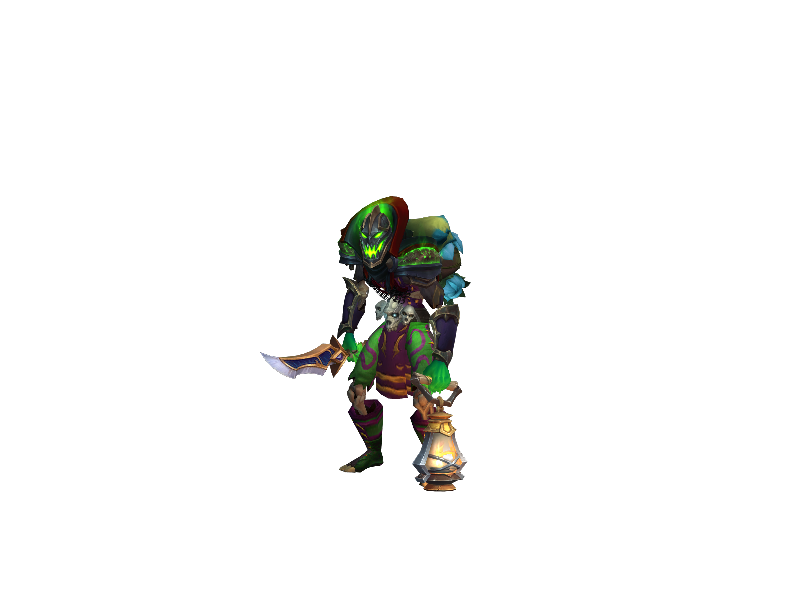 Racebannon 3D character render