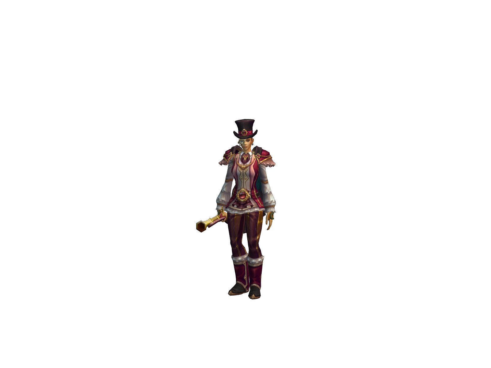 Lenthanda 3D character render
