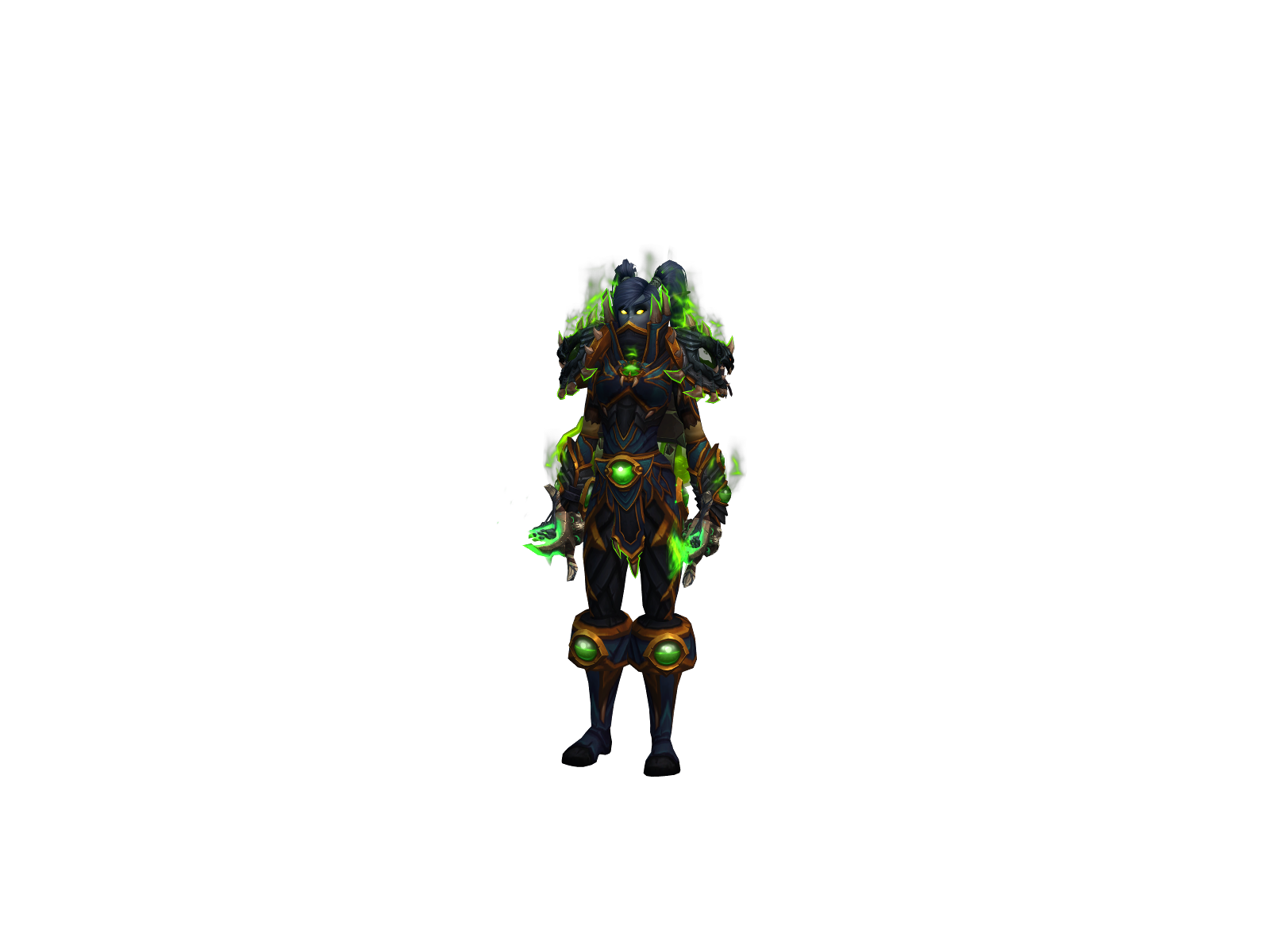 Shuffle 3D character render