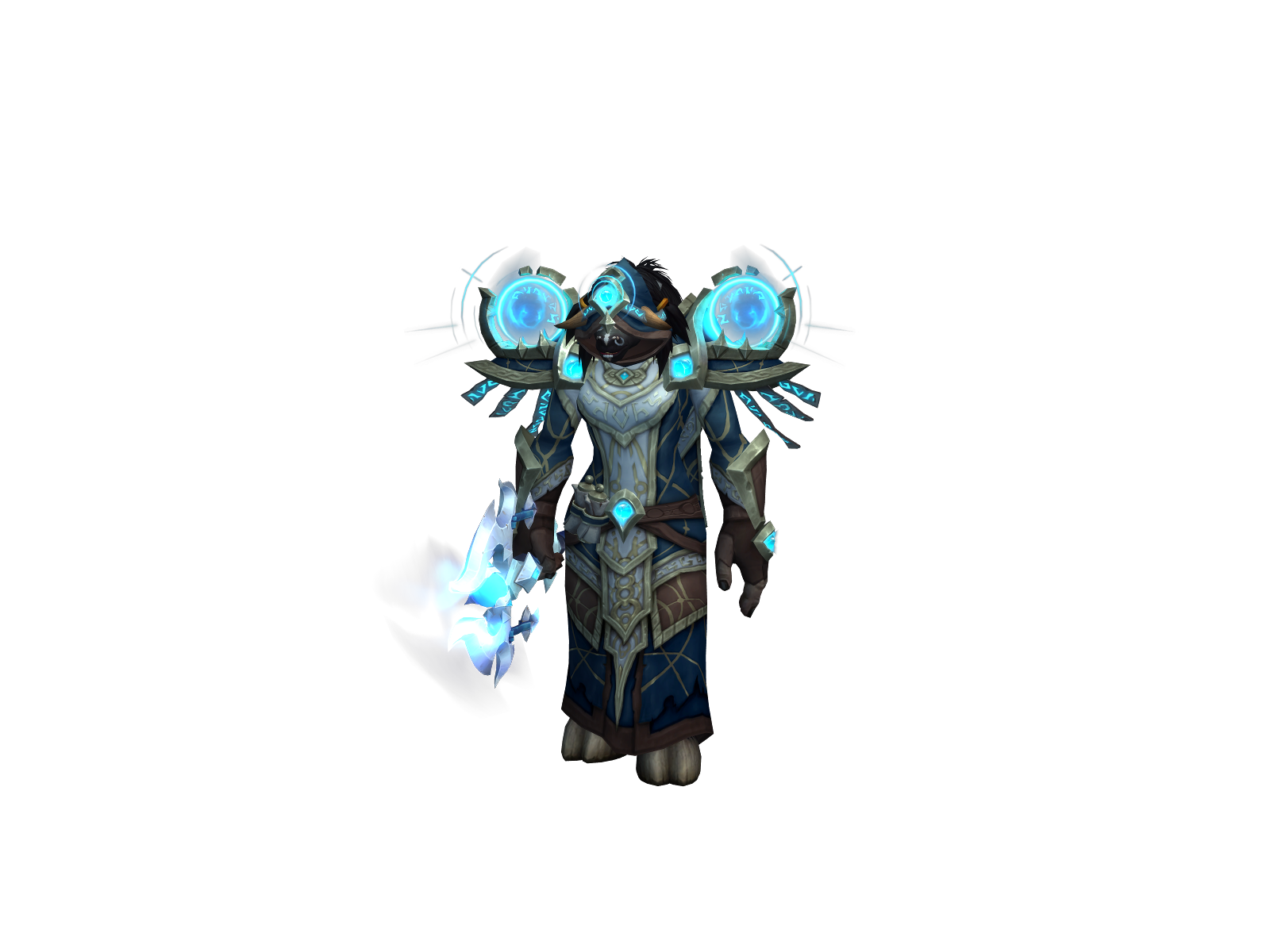 Wravsparkler 3D character render