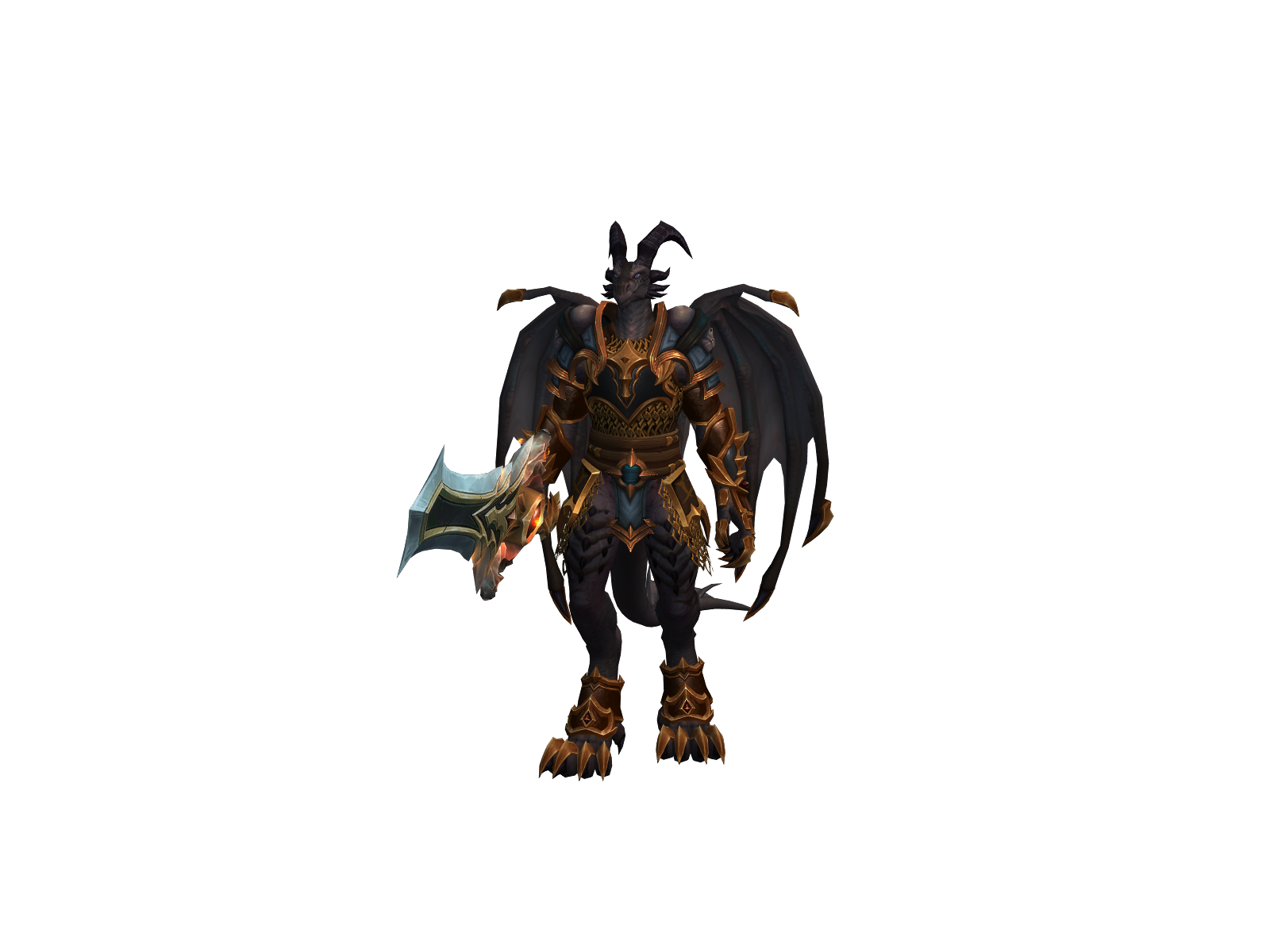Dracogobrr 3D character render