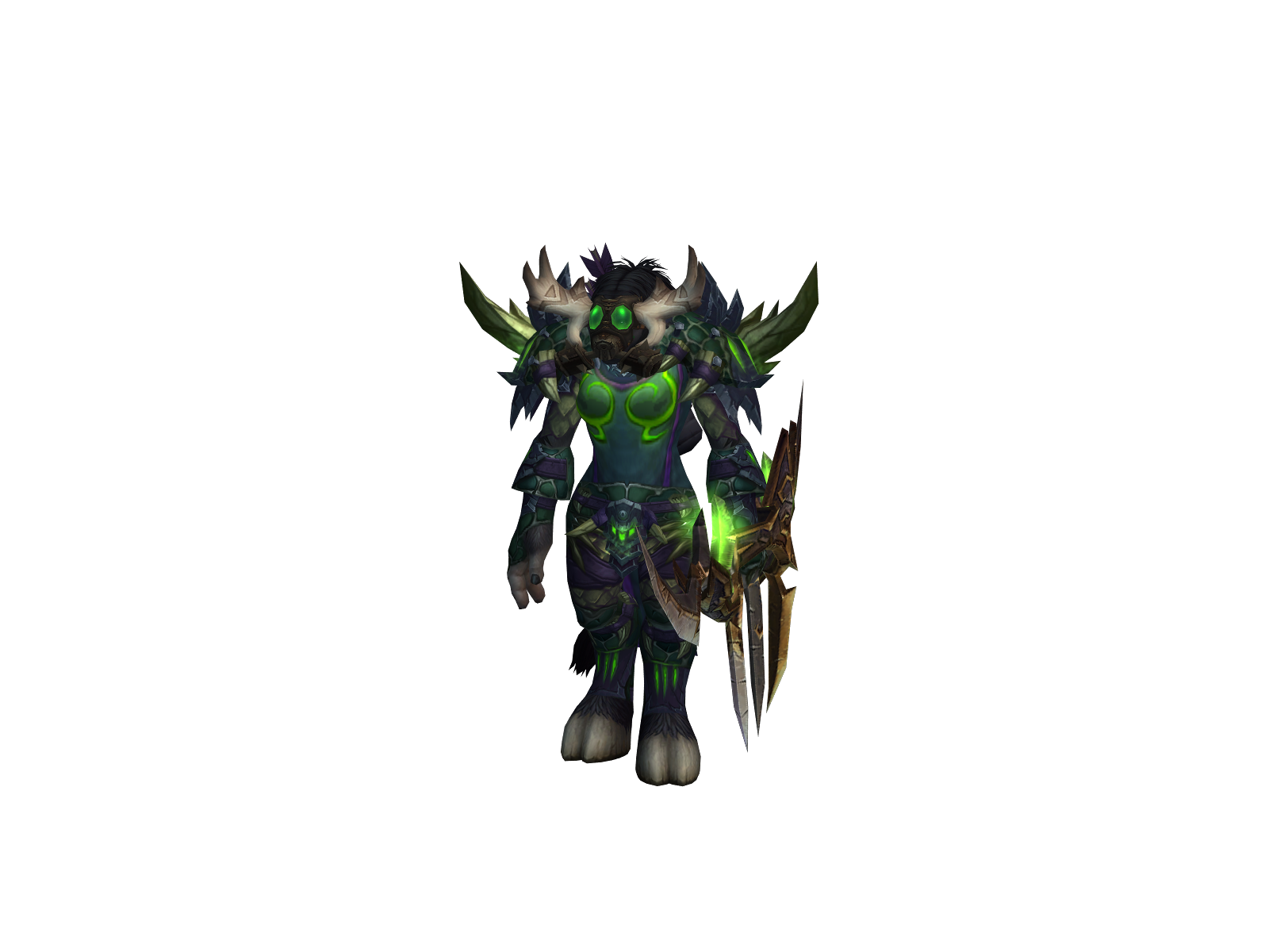 Kujahh 3D character render