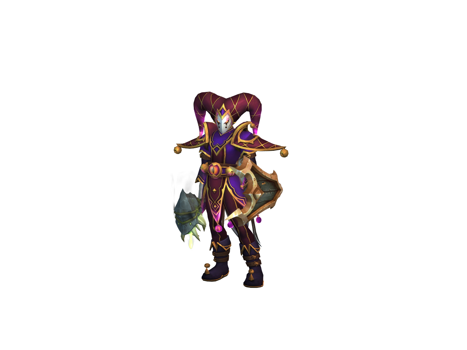 Wráth 3D character render