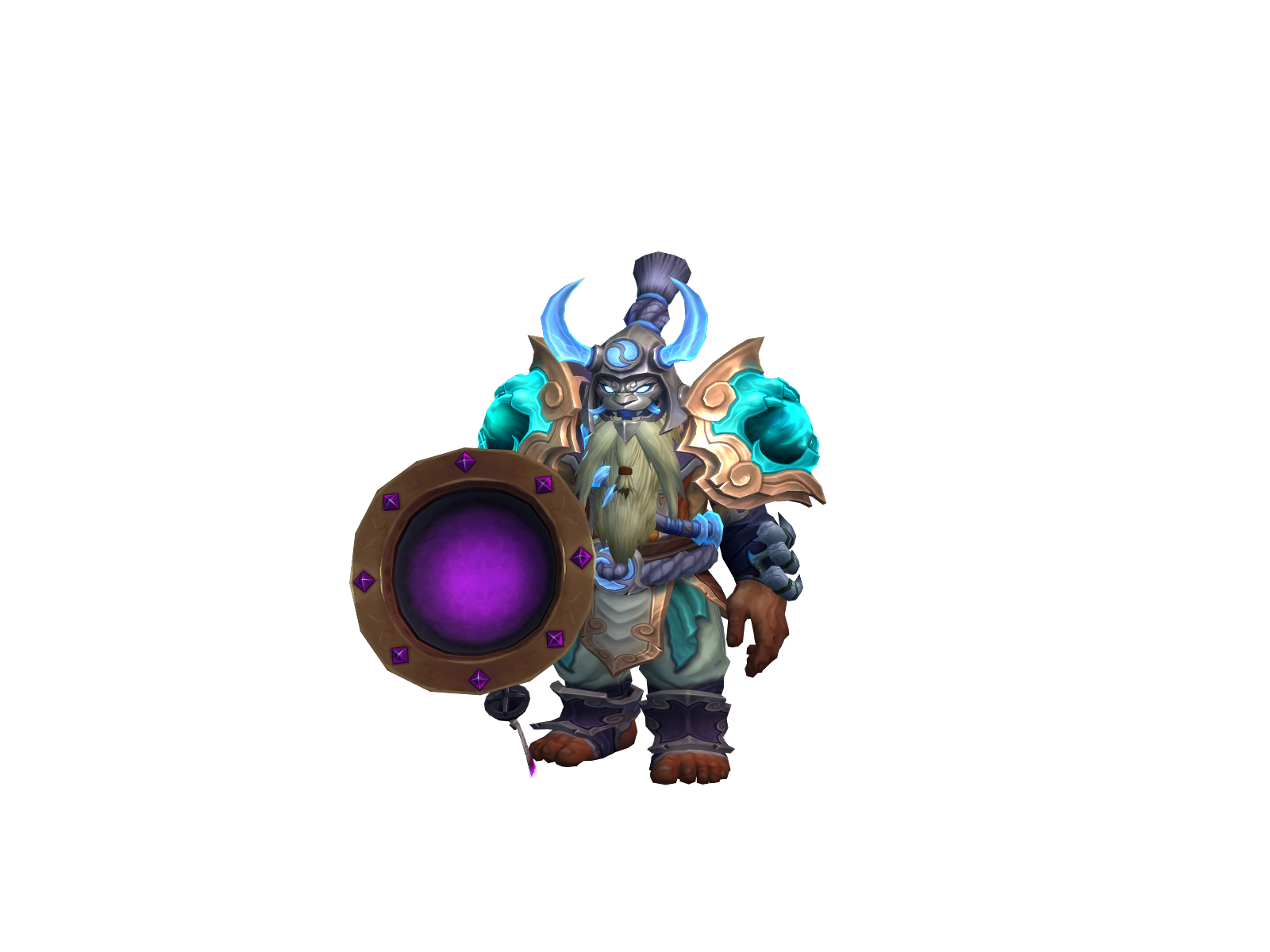Sid 3D character render